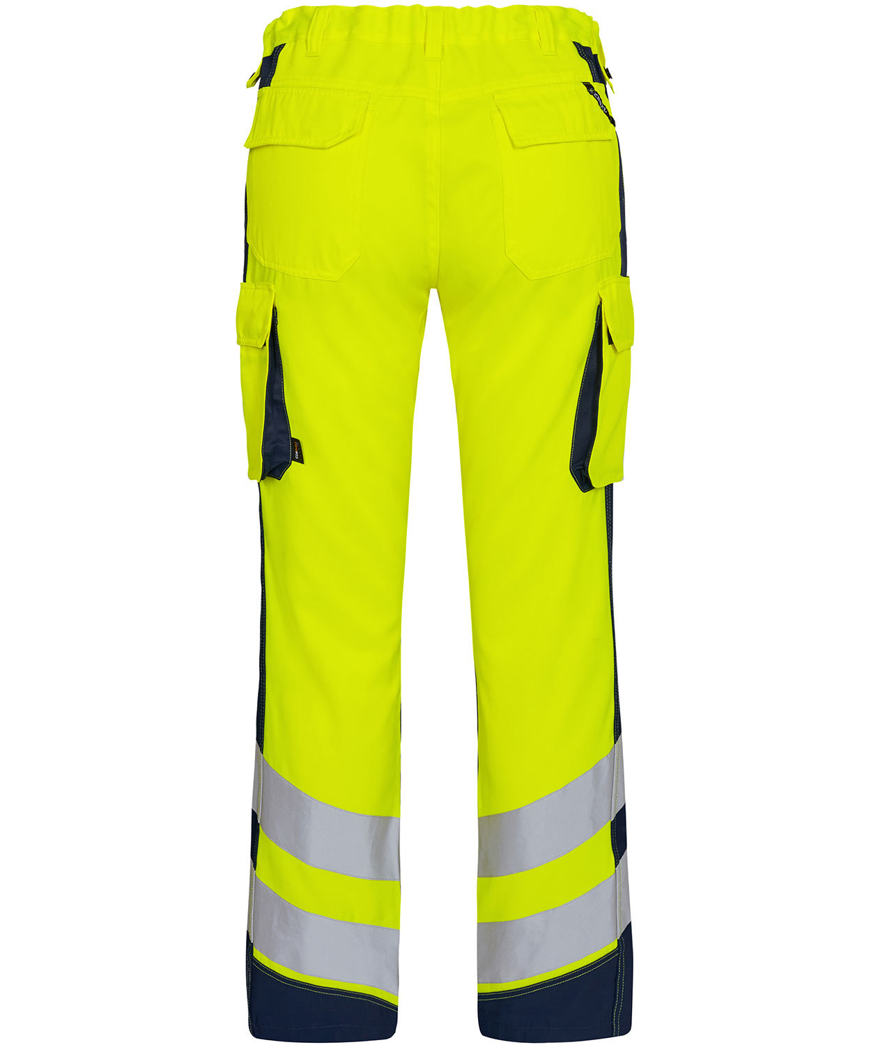 Engel Safety Light work trousers, Yellow/Blue Ink, large image number 1