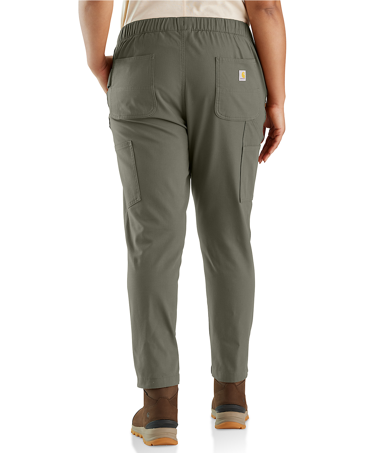 Carhartt Force byxa dam, Dusty Olive, large image number 3