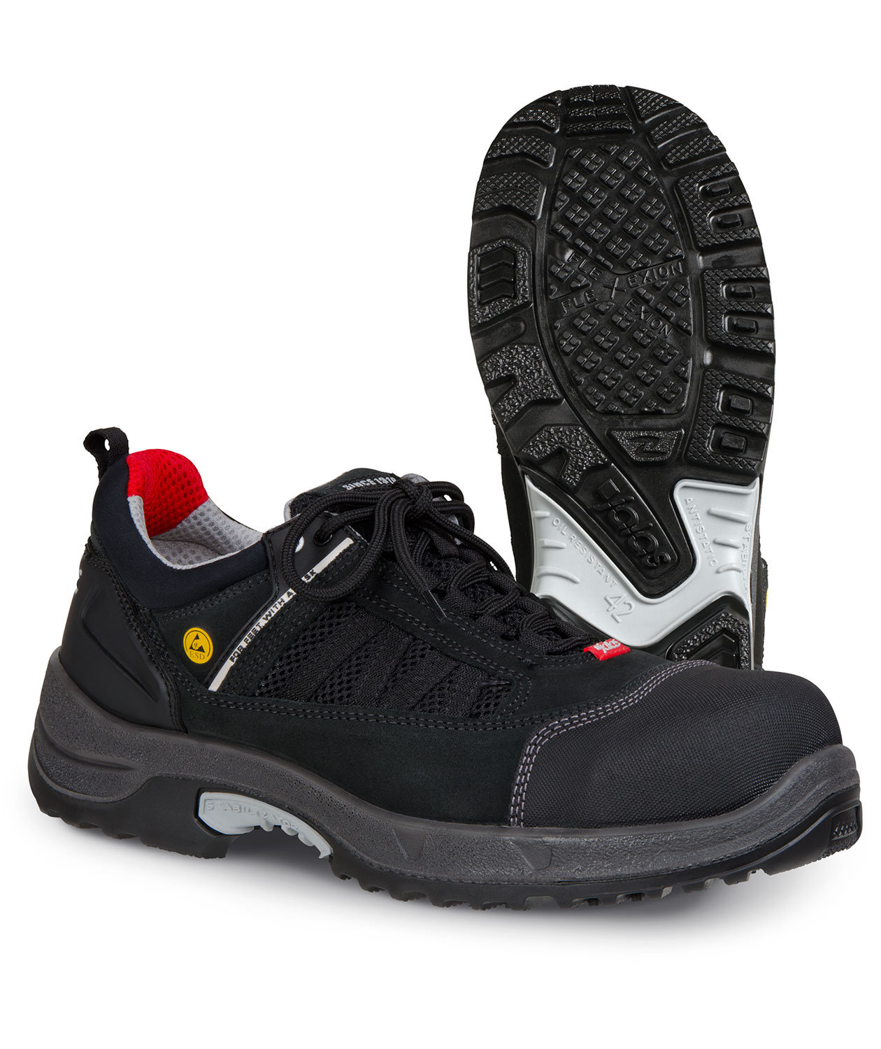 Jalas 3030 Zenit skyddsskor S2, Svart, large image number 0