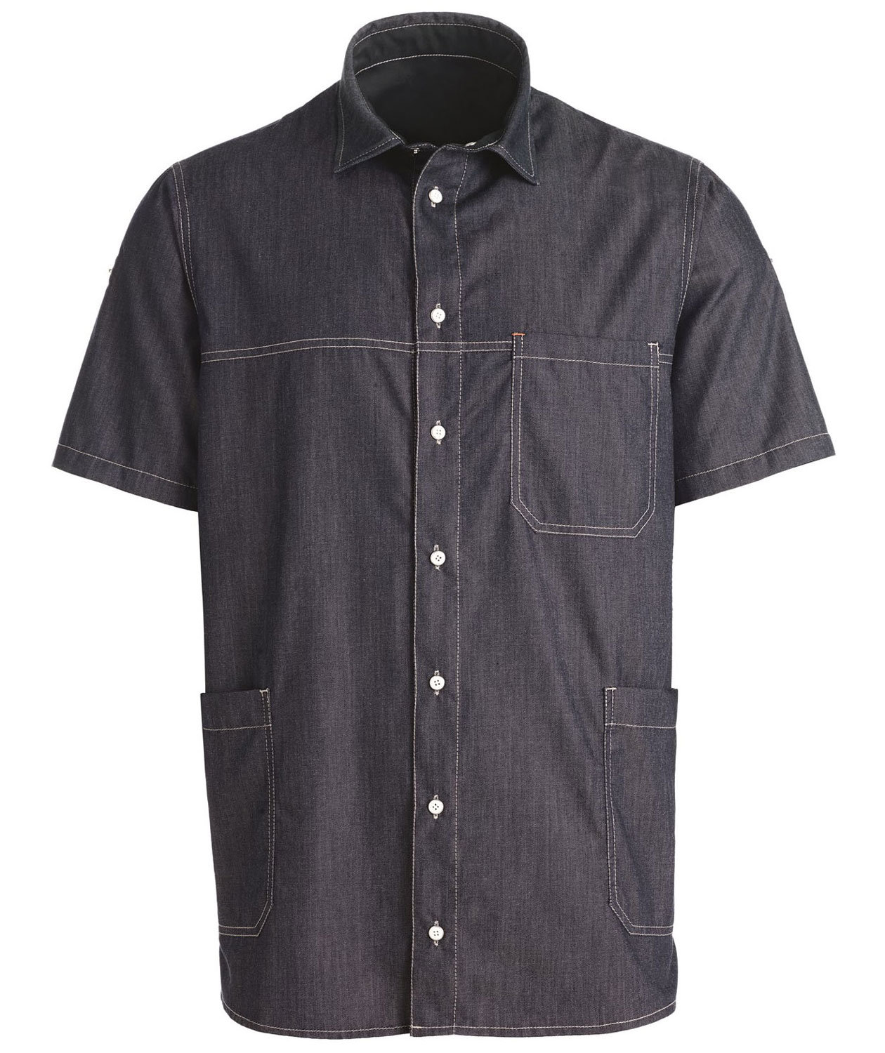 Kentaur comfort fit kort&auml;rmad funktionsskjorta, Dark Ocean