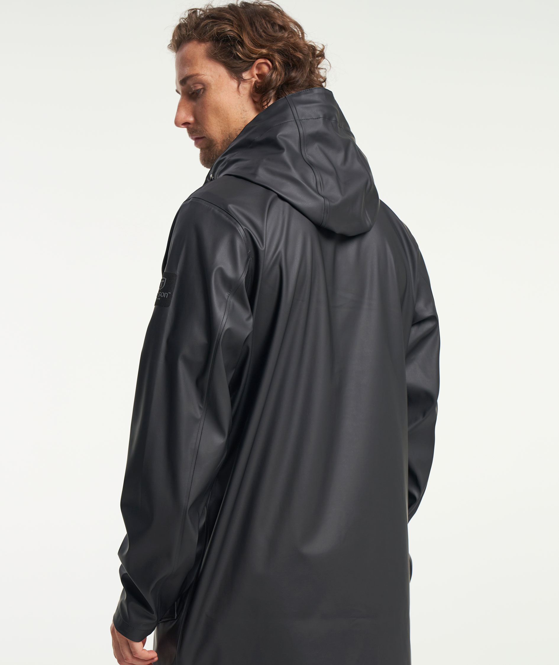 Tenson Apelviken rain jacket, Black, large image number 8