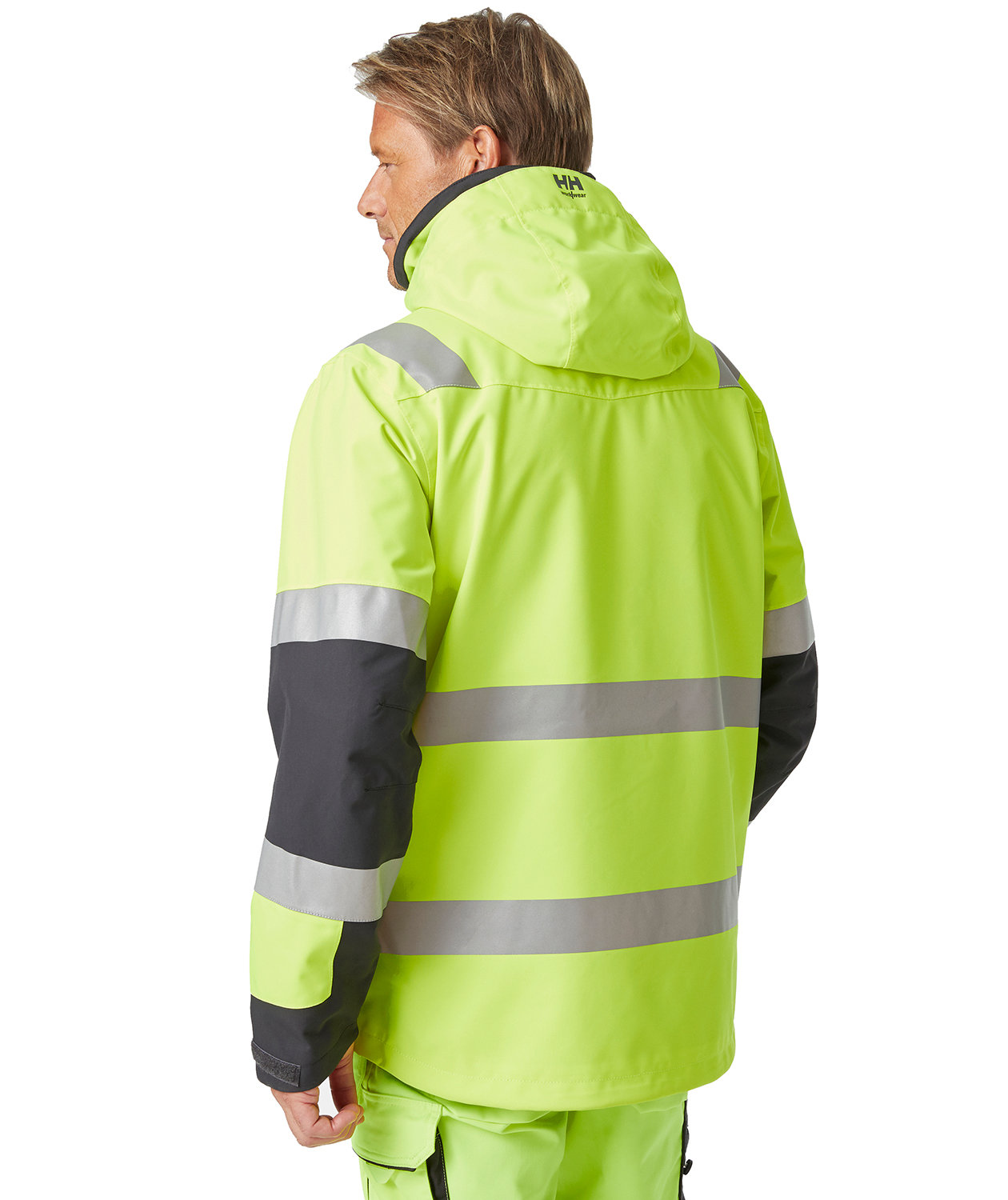 Helly Hansen Alna 2.0 skaljakke, Hi-vis gul/charcoal, large image number 3