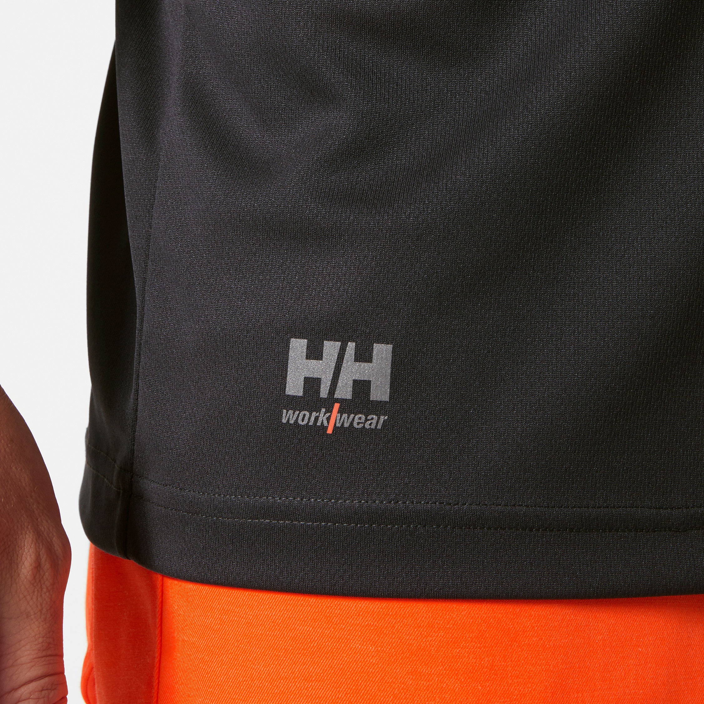 Helly Hansen Addvis T-Shirt, Hi-vis Orange/Ebony, large image number 5