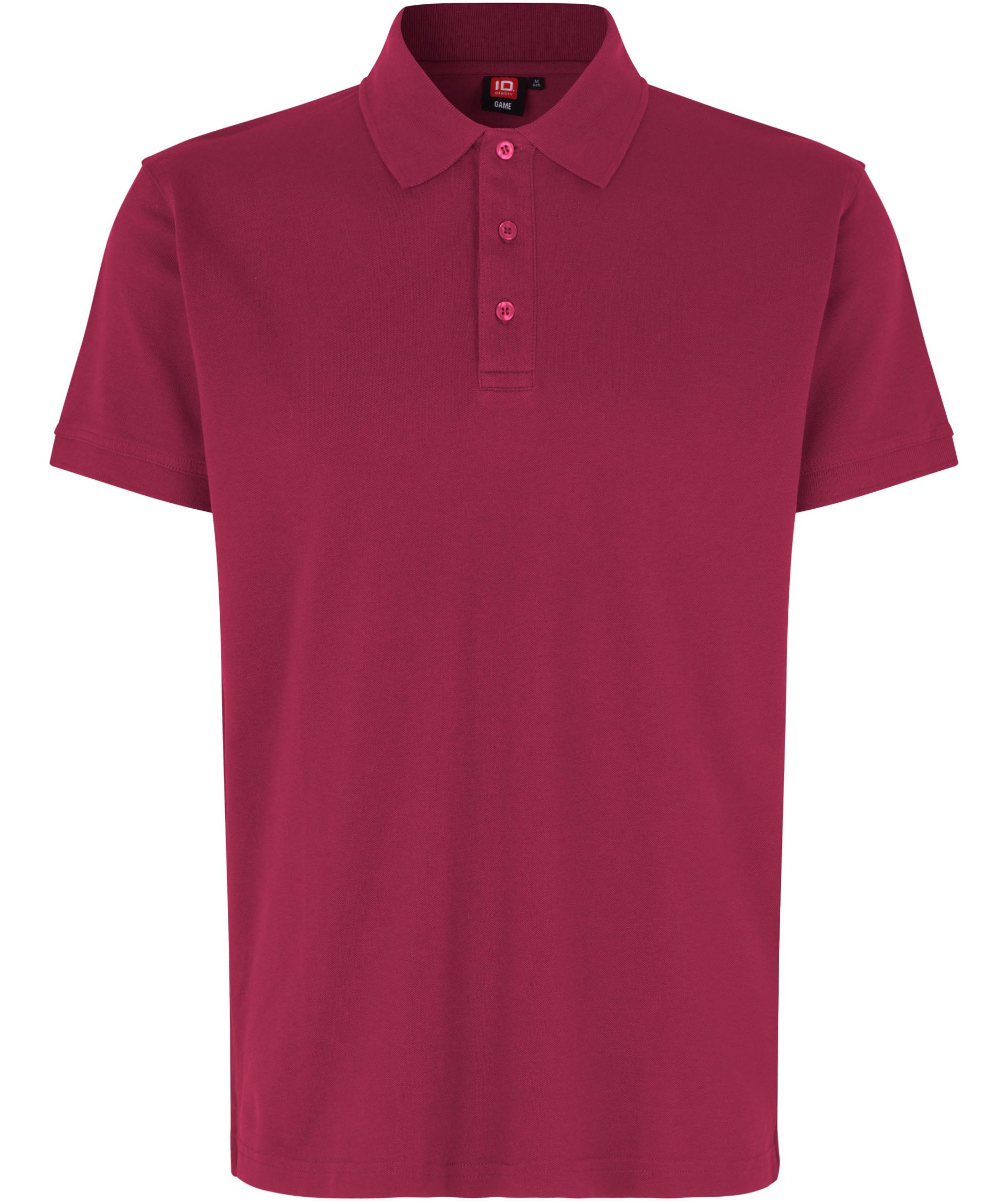 ID Stretch Poloshirt, Cerise, Cerise, swatch