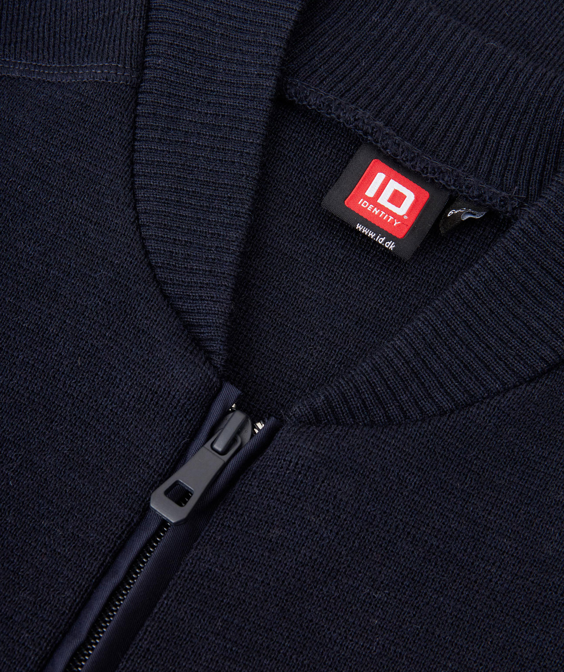 ID knitted cardigan, Marine Blue, large image number 3