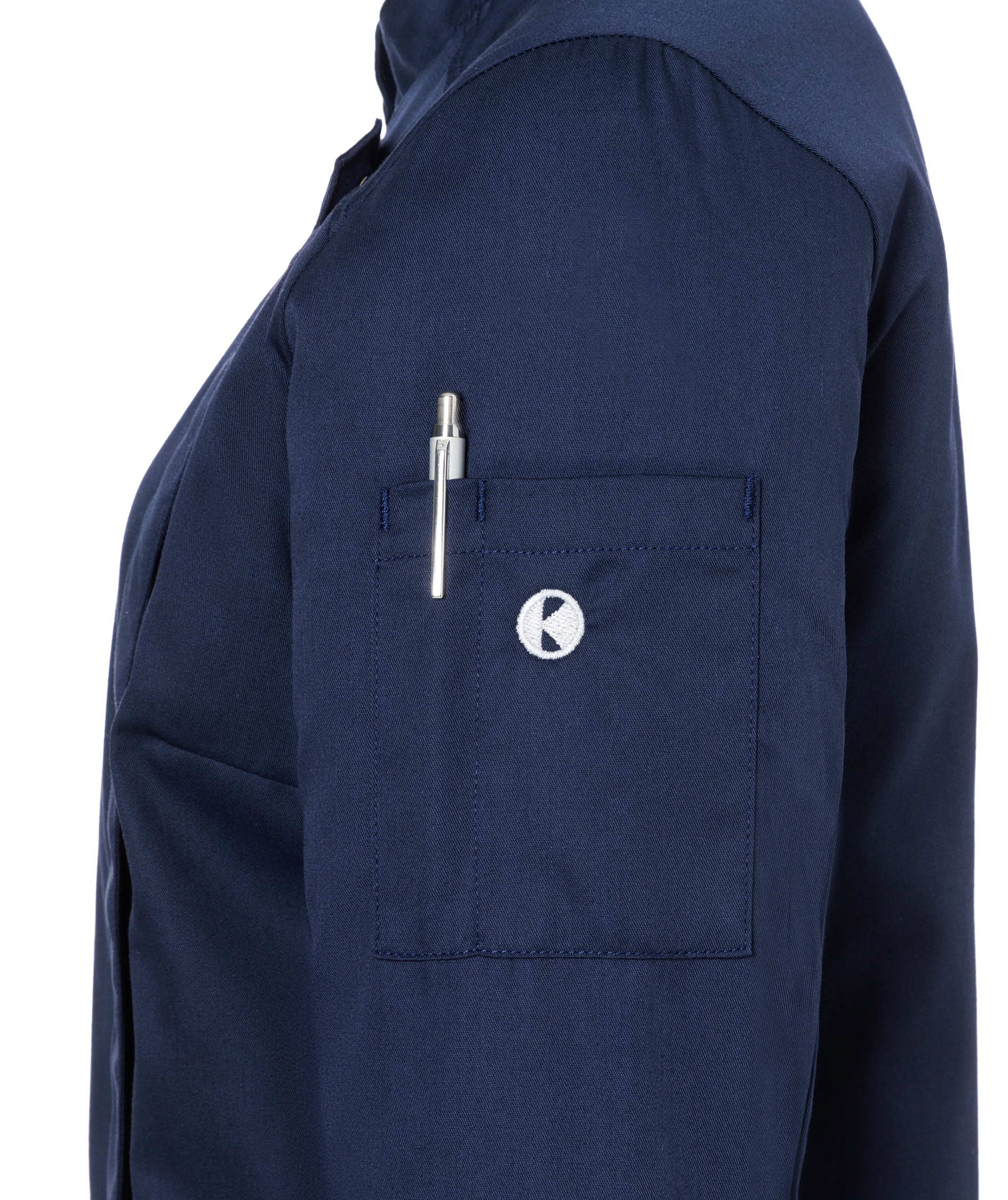 Karlowsky Naomi women's chefs jacket, Navy, large image number 6