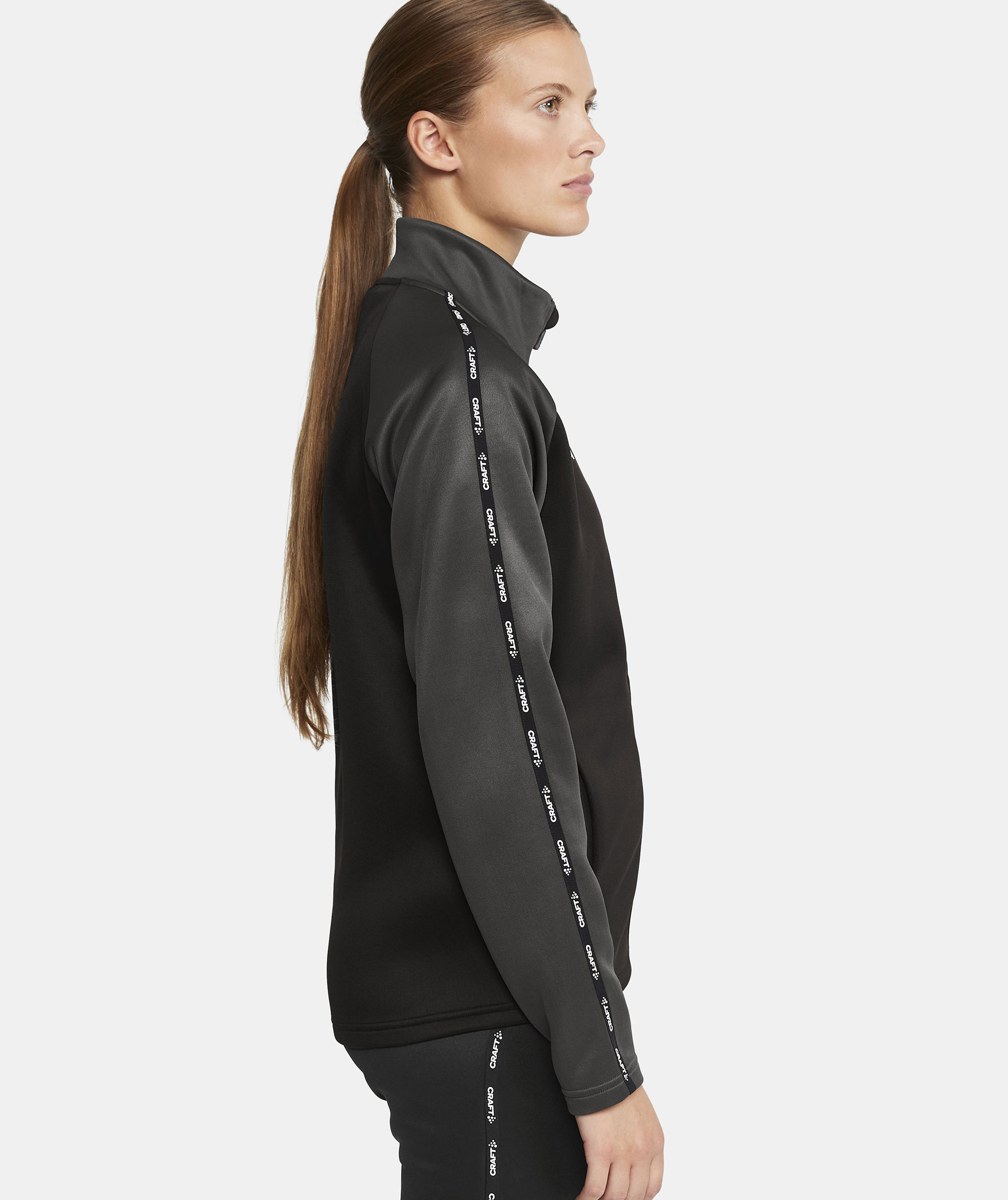 Craft Squad 2.0 dame cardigan, Black/Granite, large image number 6