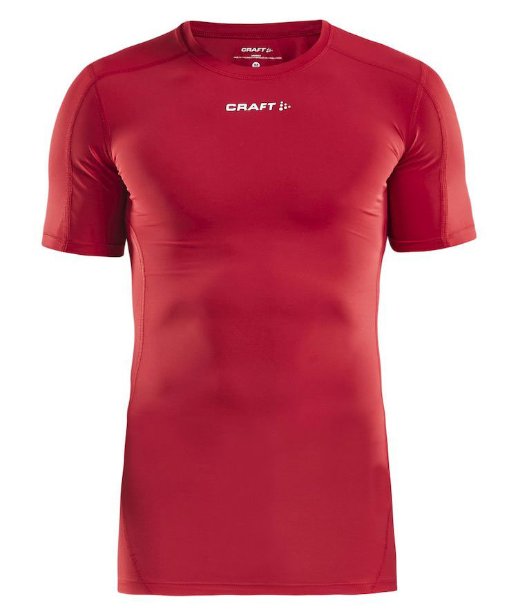 Craft Pro Control kompression T-shirt, Bright red