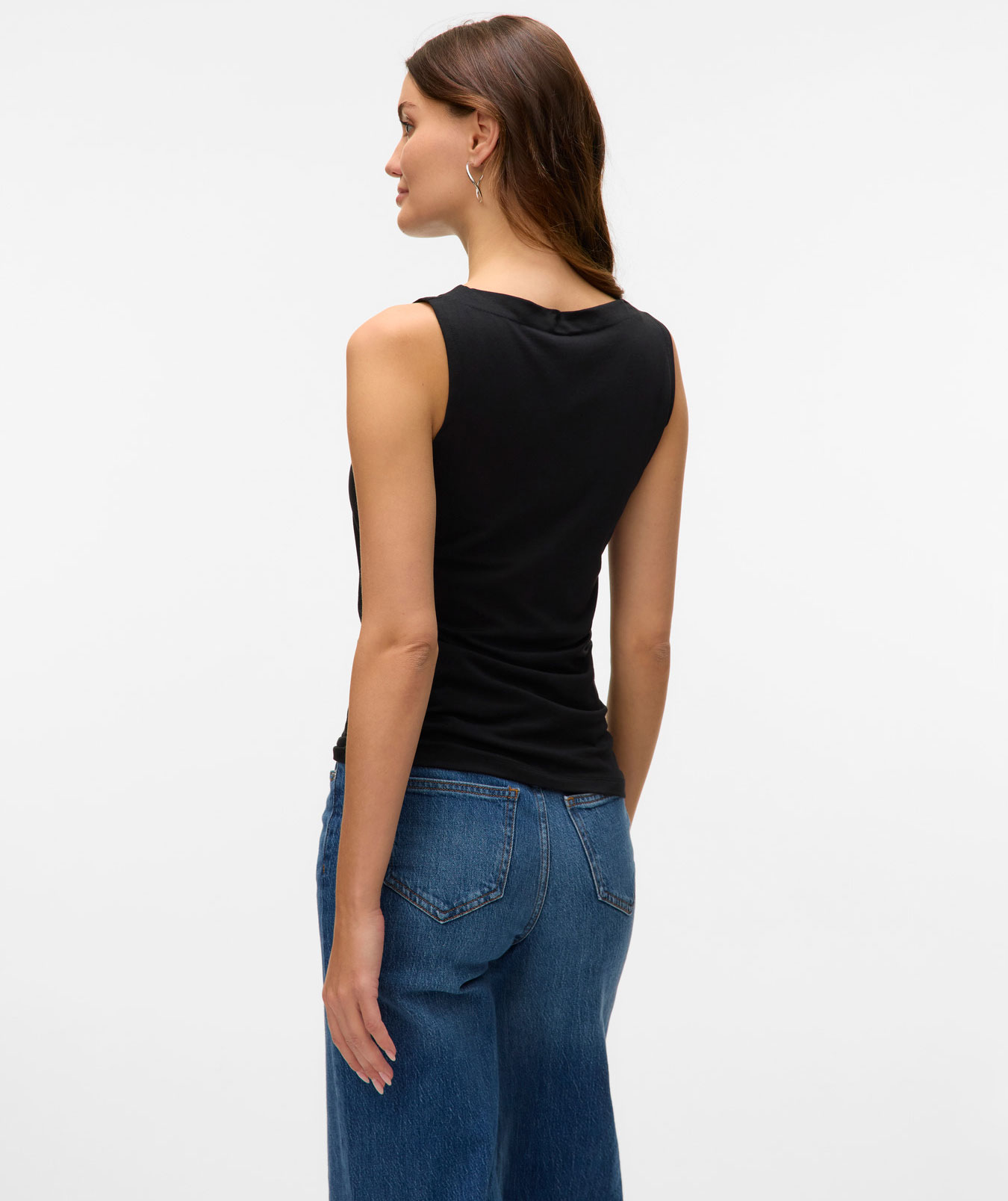 Vero Moda VMPANDA MODAL women's top, Black, large image number 2