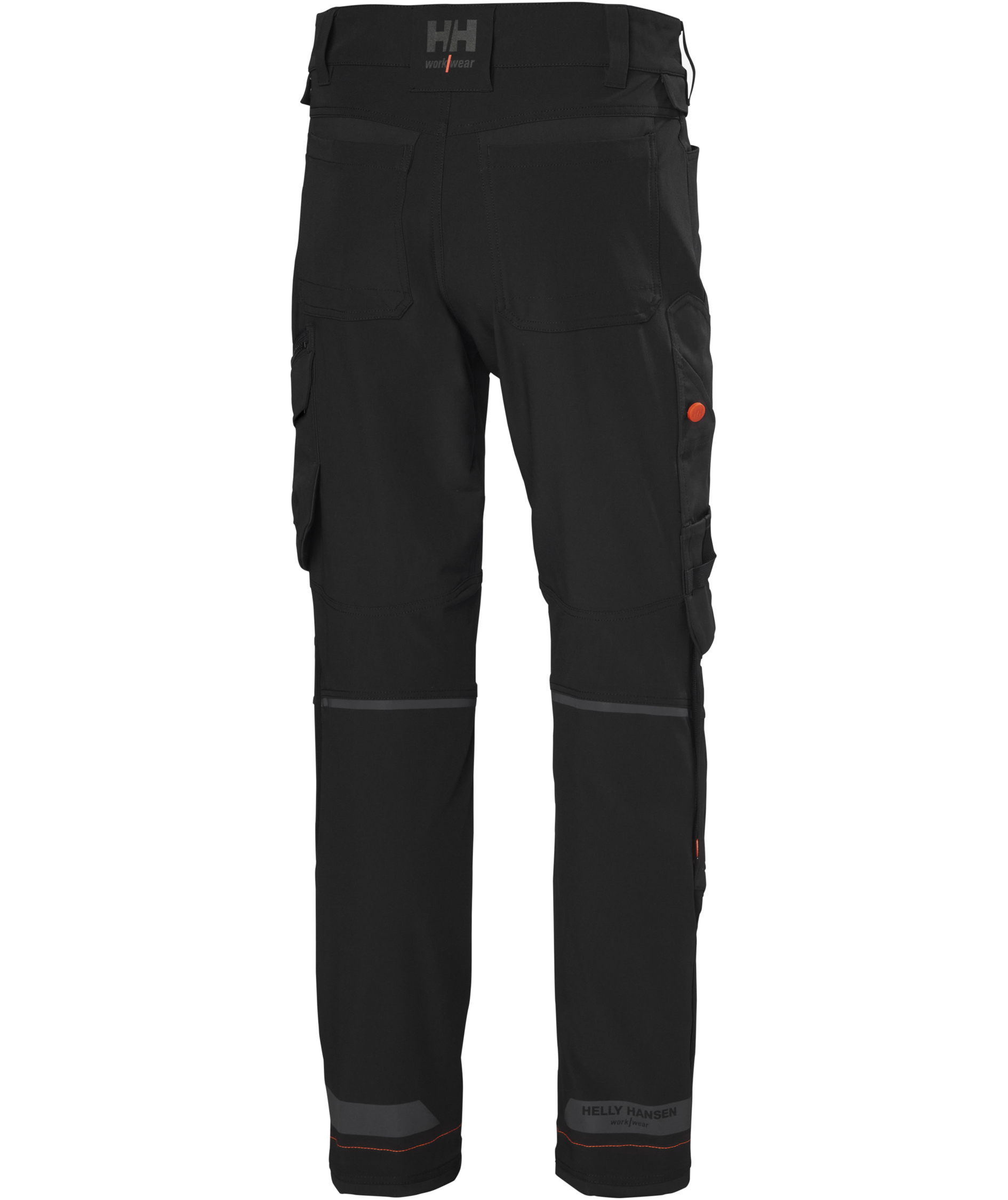 Helly Hansen Kensington BRZ Connect&trade; arbeidsbukse, Black/Orange, large image number 2