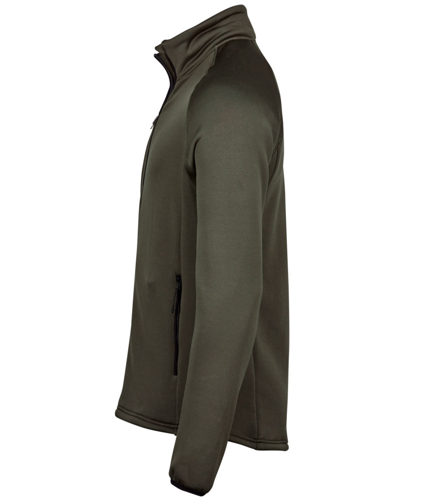 Tee Jays Stretch fleecejakke, Deep Green, large image number 3