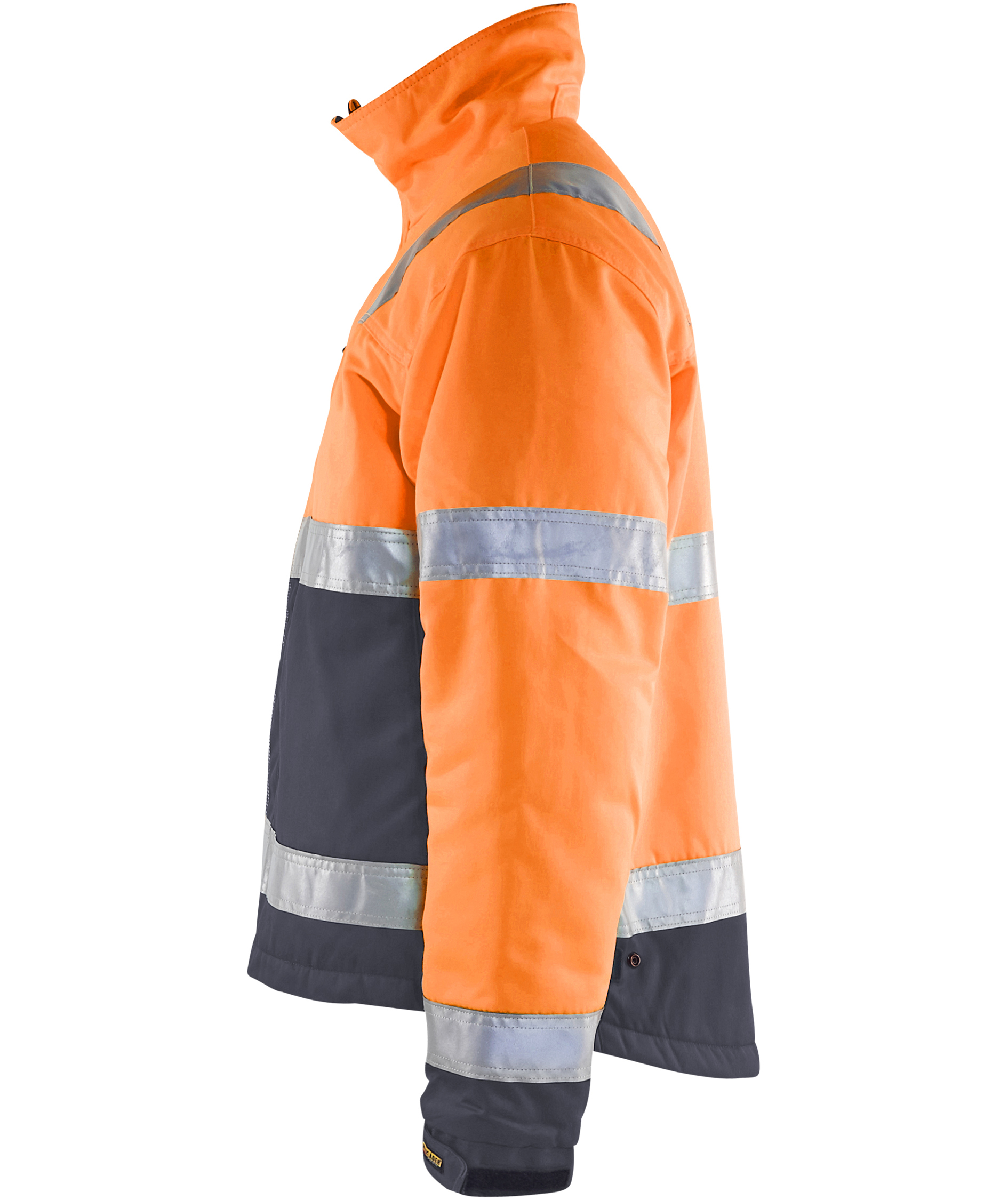 Bl&aring;kl&auml;der winter work jacket, Hi-Vis Orange/Medium Grey, large image number 3