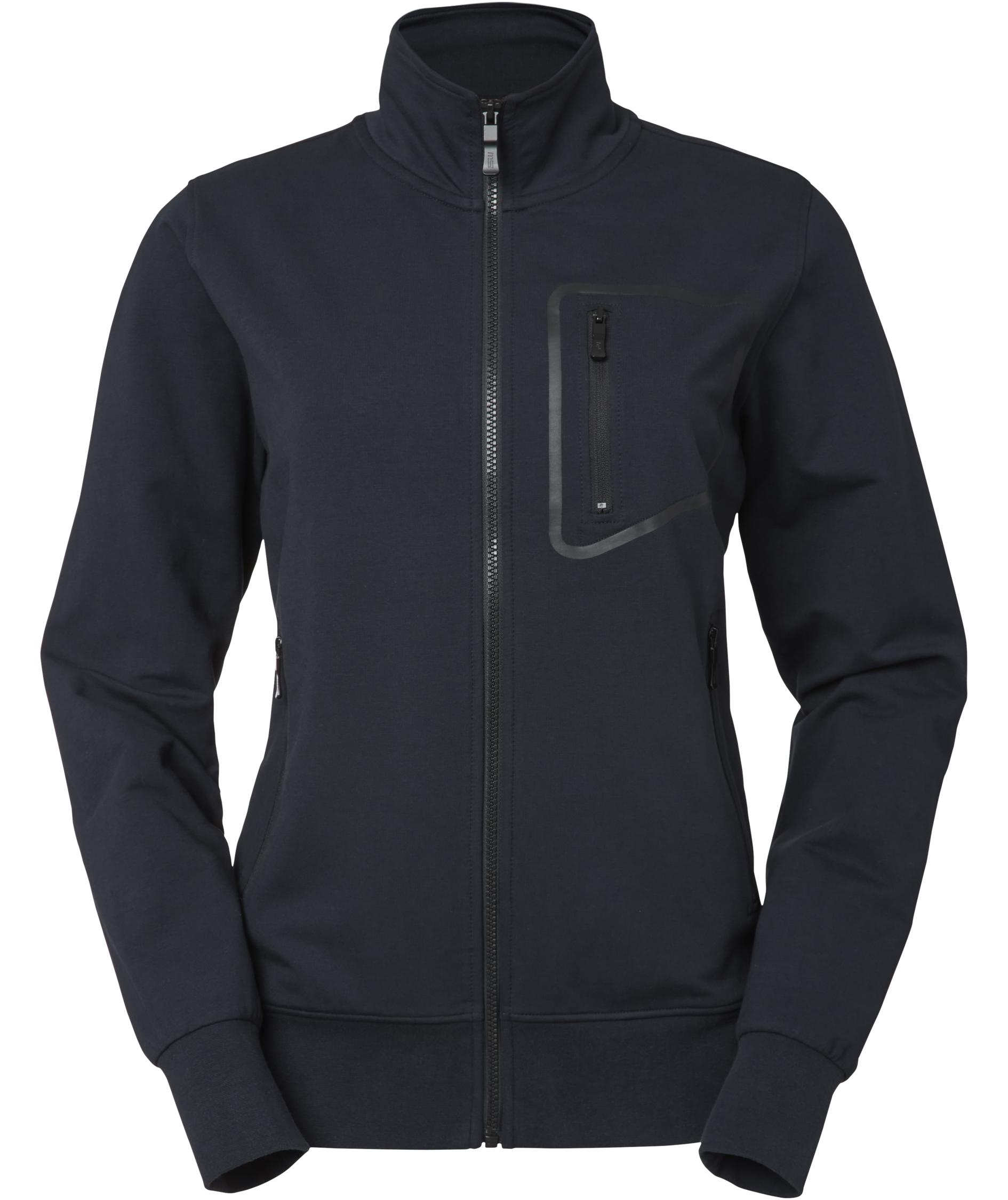 South West Nicole dame sweat cardigan, Navy, Navy, swatch