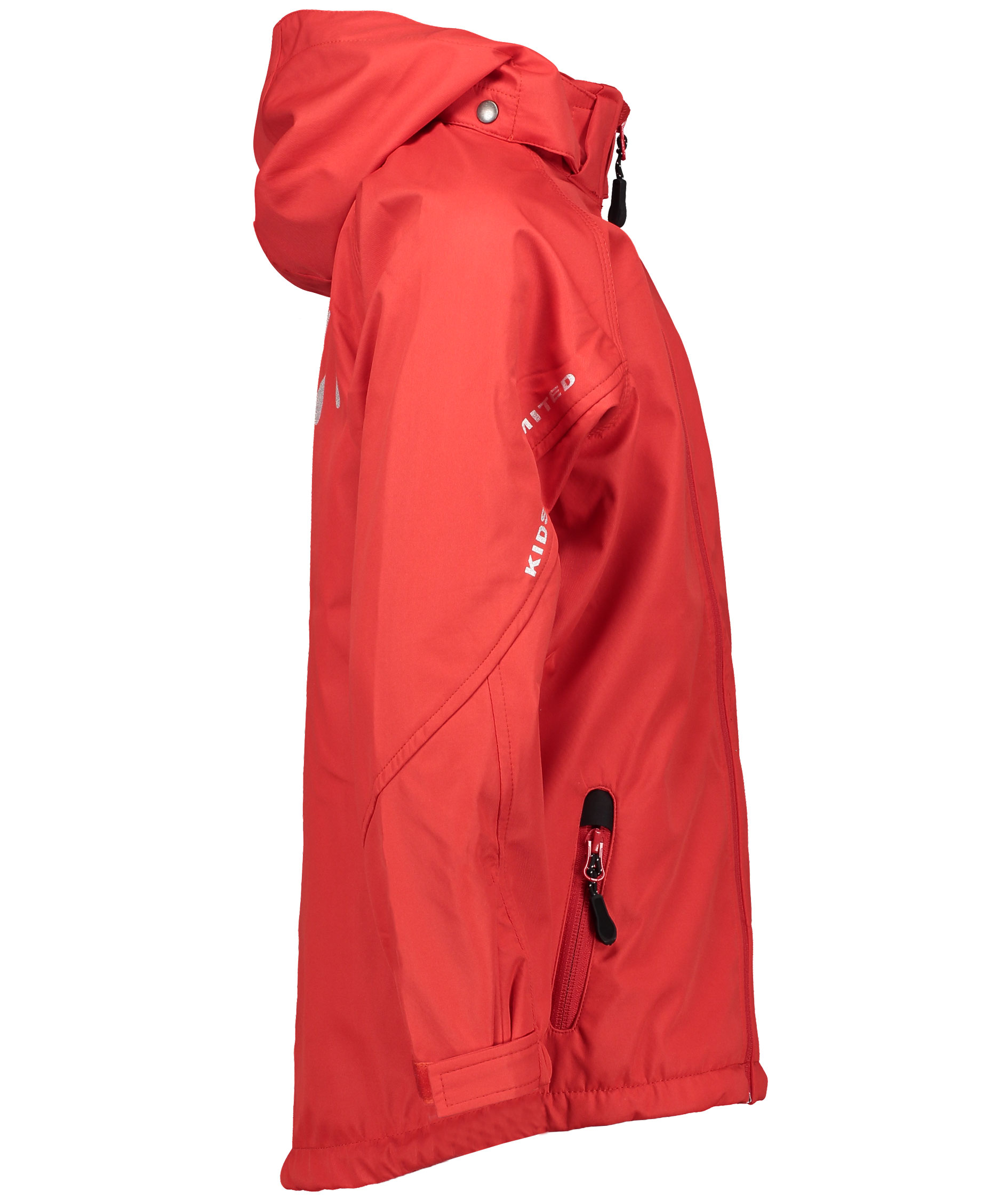 Ocean Tech softshelljakke til b&oslash;rn, R&oslash;d, large image number 2