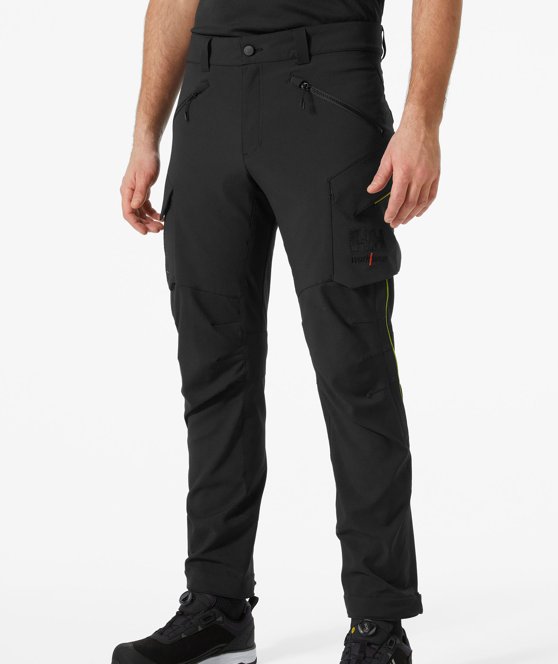 Helly Hansen Magni Evo cargobukser full stretch, Black, large image number 1