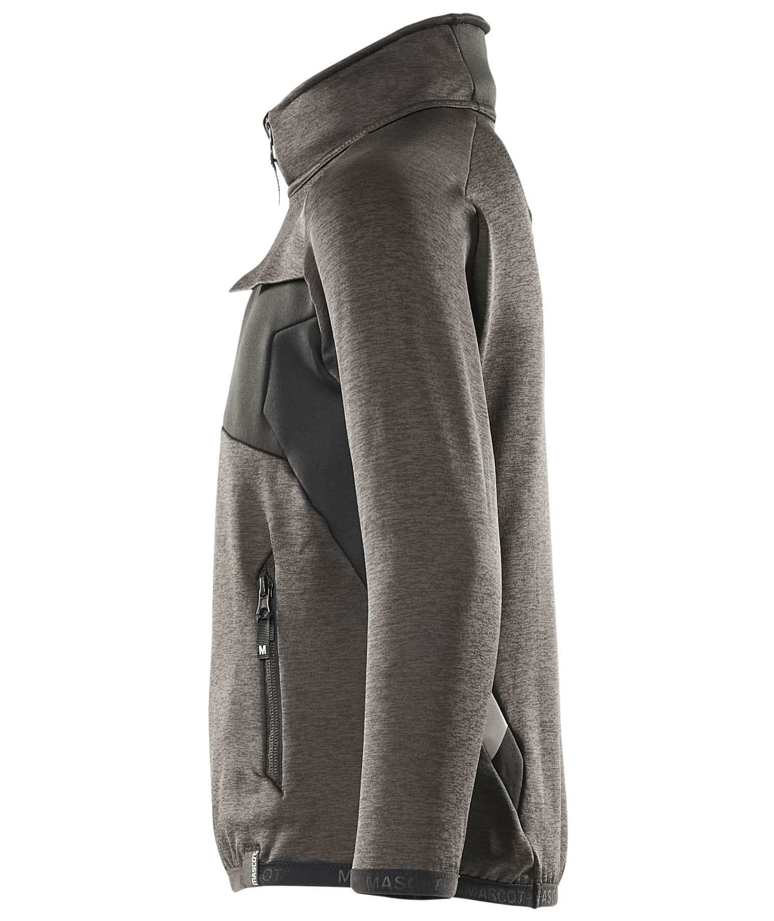 Mascot Accelerate fleecegenser for barn, M&oslash;rk Antrasitt/Svart, large image number 3