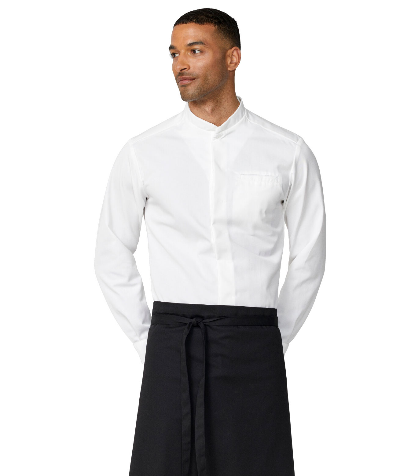 Kentaur Refibra&trade; Tencel chefs jacket, White, large image number 1