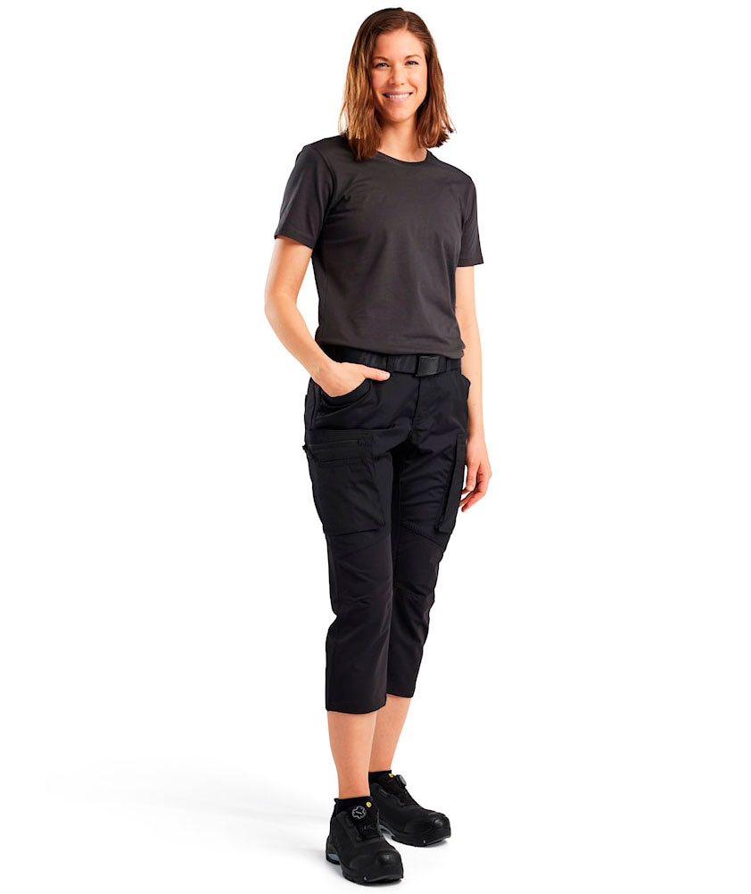 Bl&aring;kl&auml;der dame knickers, Svart