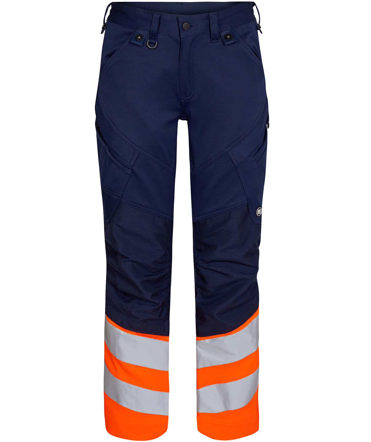 Engel Safety arbeidsbukse, Blue Ink/Hi-Vis Orange, Blue Ink/Hi-Vis Orange, swatch