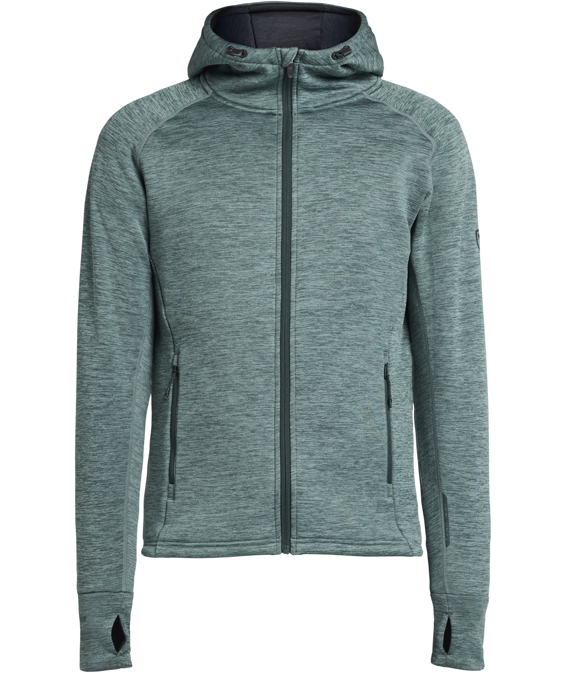 Tenson TXlite hoodie med blixtl&aring;s, Gr&ouml;n, Gr&ouml;n, swatch