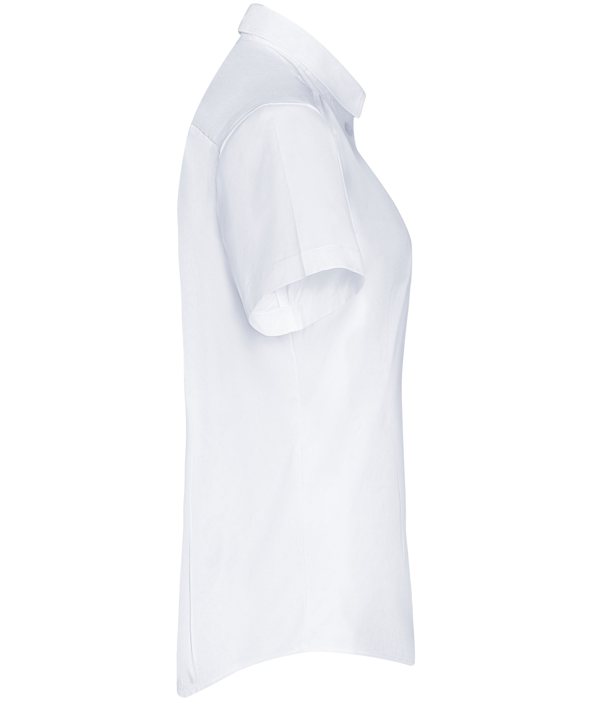 Karlowsky modern fit kort&aelig;rmet dameskjorte, White , large image number 3