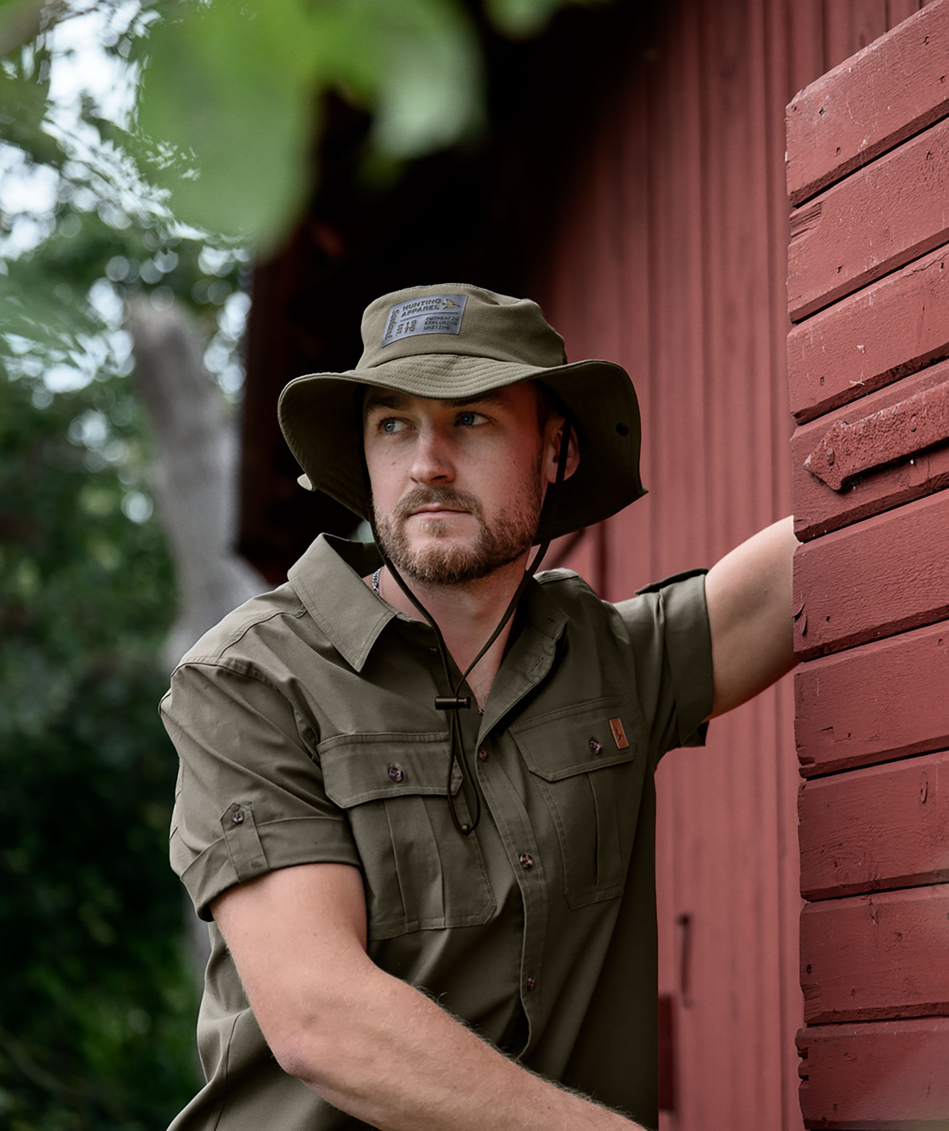 Seeland Selous Cargo short-sleeved shirt, Grape leaf, large image number 7