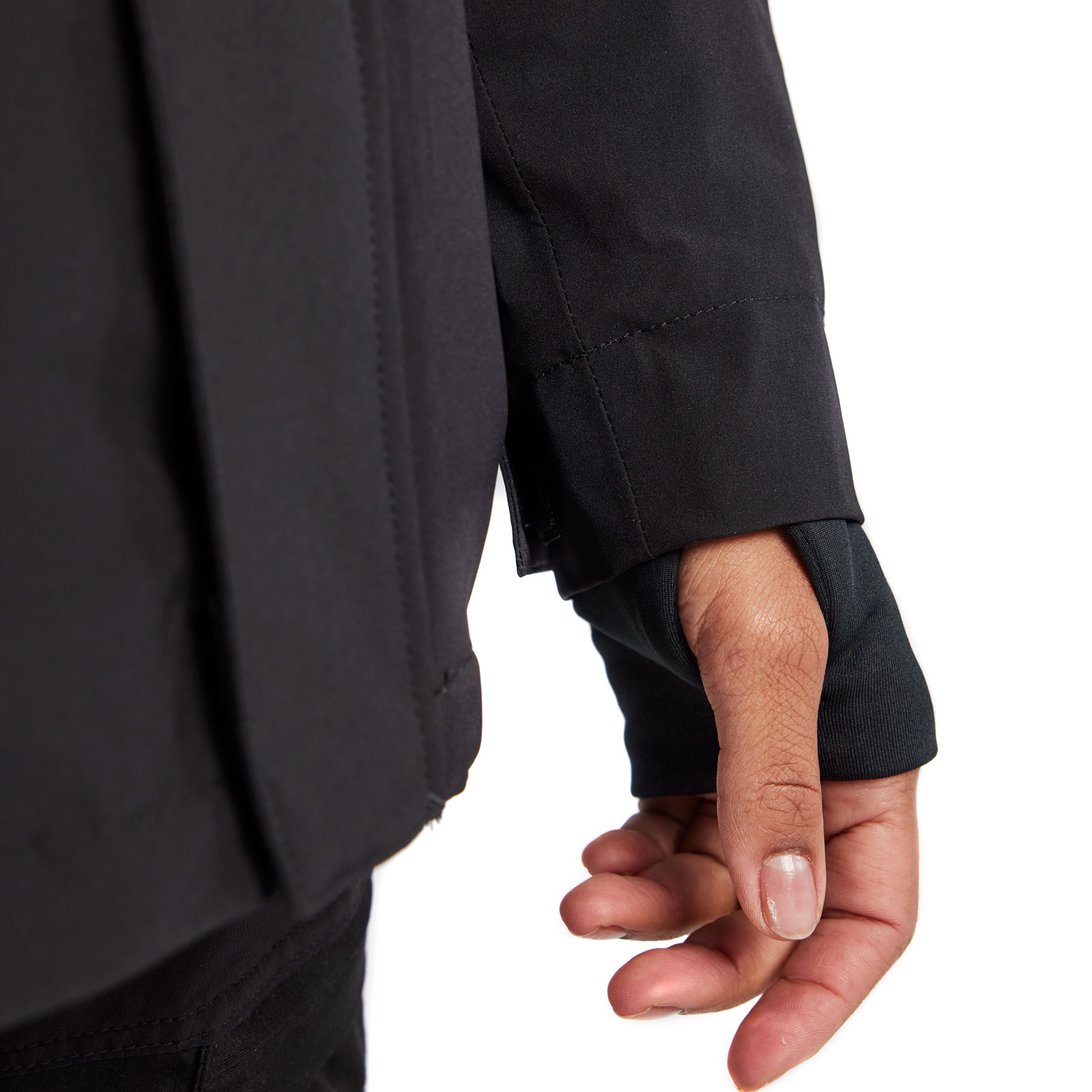 Bl&aring;kl&auml;der jacka full stretch dam, Svart/R&ouml;d, large image number 8