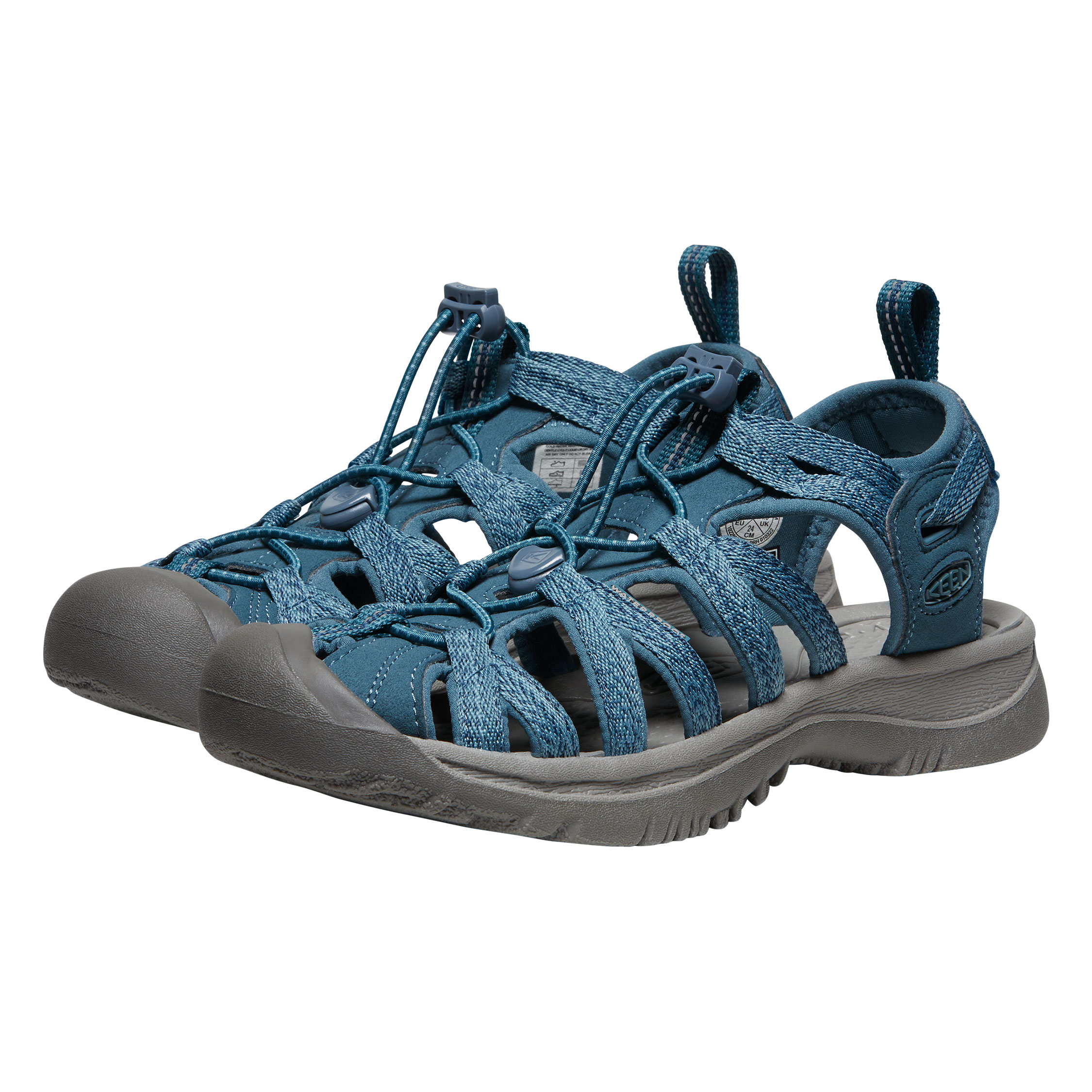 Keen Whisper women's sandals, Smoke blue, large image number 3