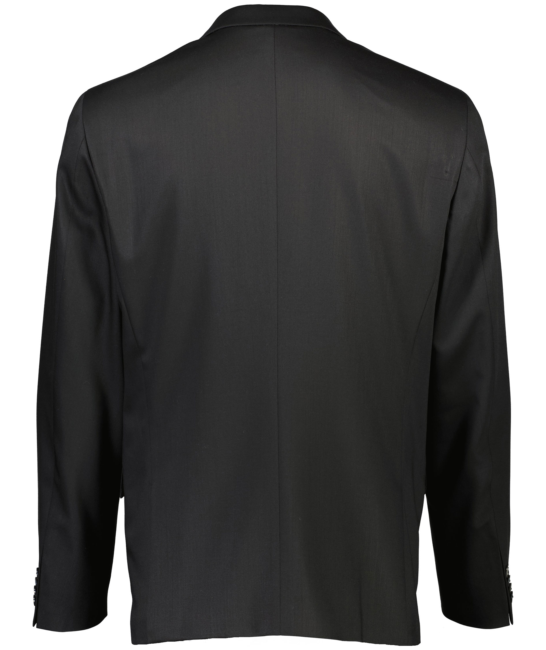 Lindbergh Modern fit kavaj med ull, Black, large image number 2