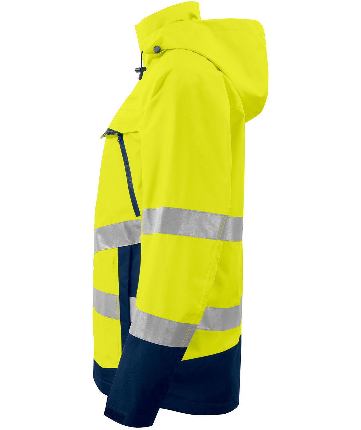 ProJob shell jacket 6440, Hi-Vis Yellow/Navy, large image number 2