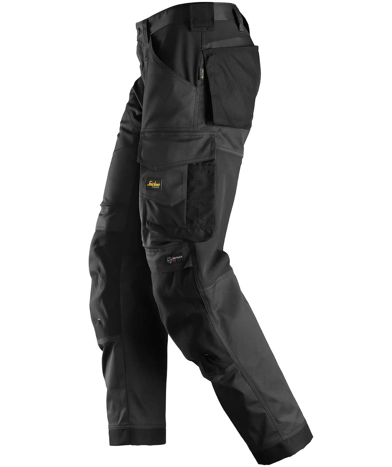 Snickers AllroundWork arbeidsbukse 6351, Svart, large image number 3