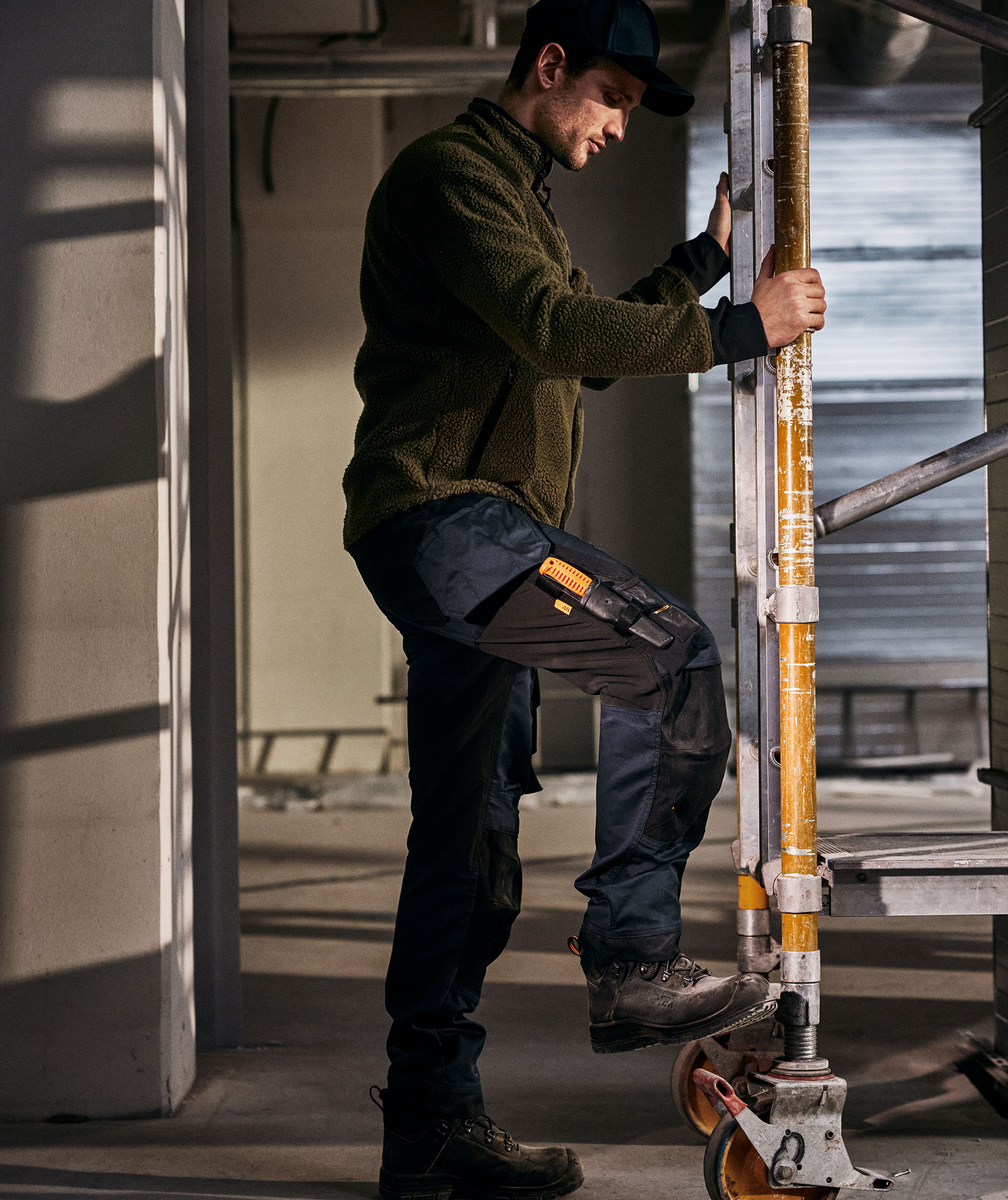 Snickers AllroundWork Handwerkerhose 6251, Navy/Schwarz, large image number 4