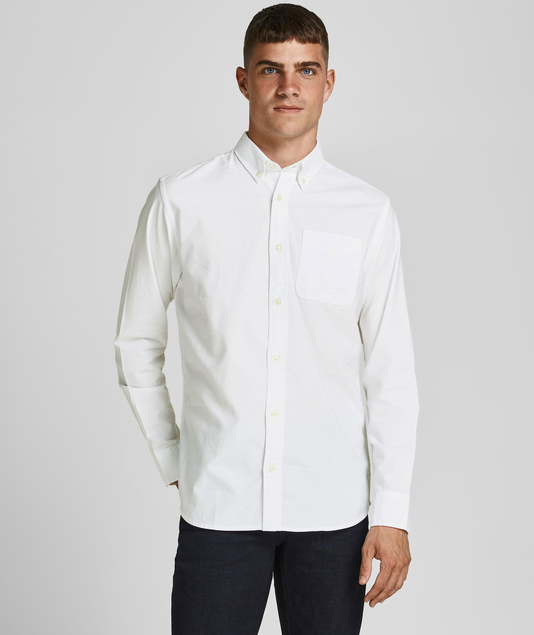 Jack & Jones Premium JPRBROOK Slim fit Oxford skjorta