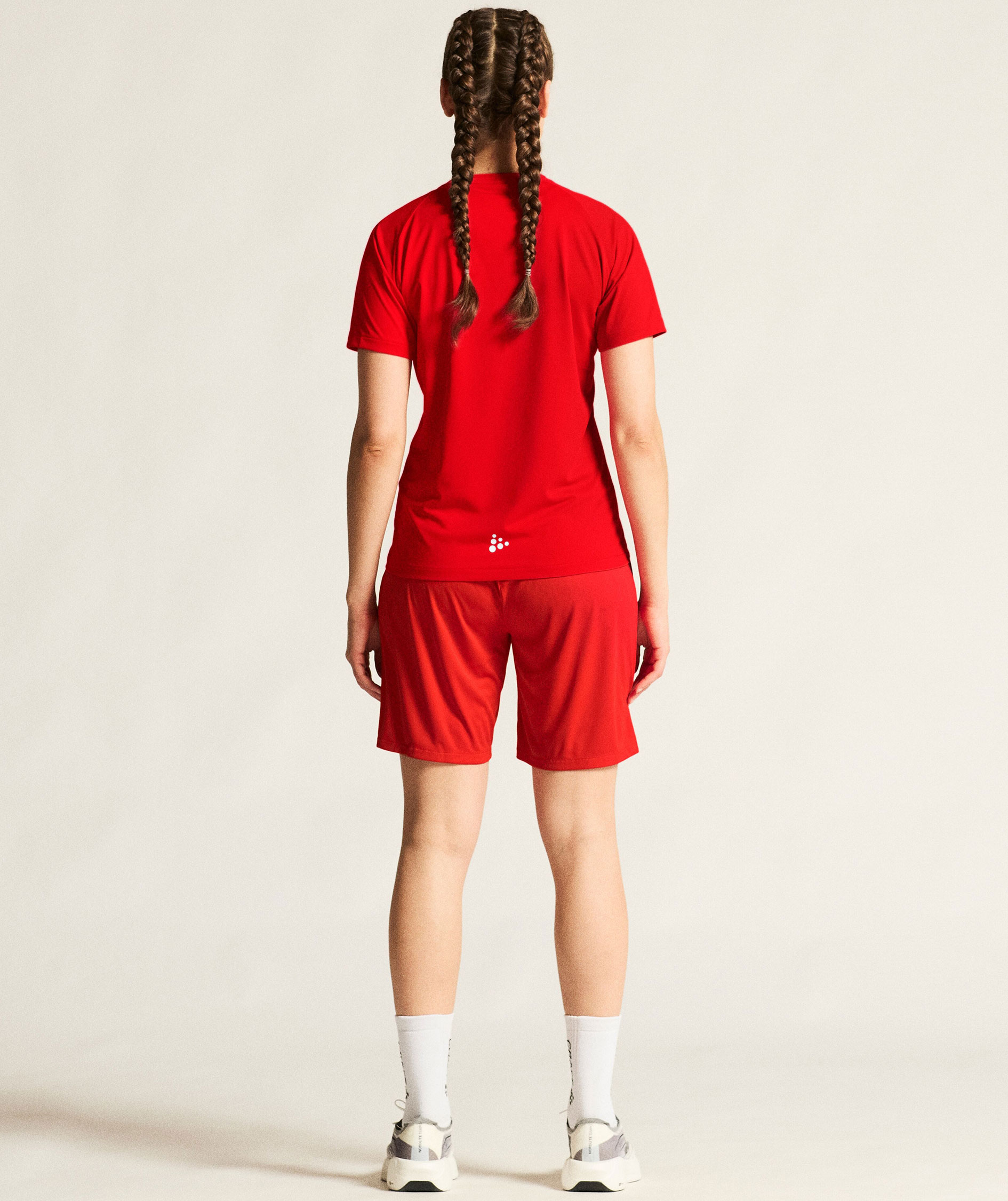 Craft Extend 2.0 Graphic dame T-skjorte, Bright red, large image number 7