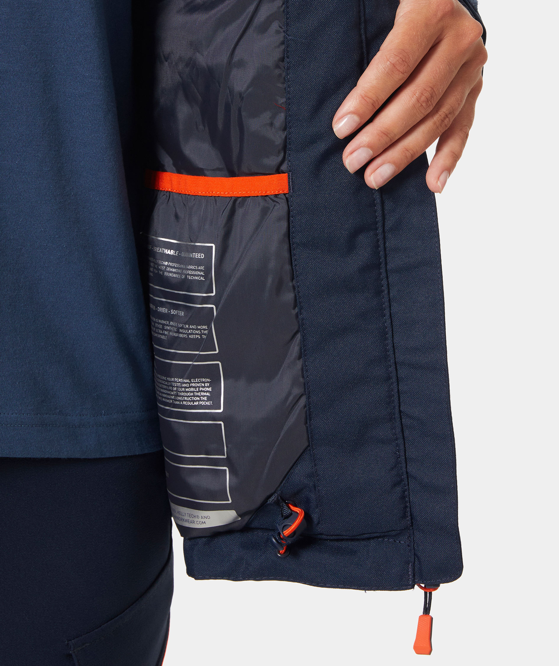 Helly Hansen Kensington dame vinterjakke, Navy, large image number 4