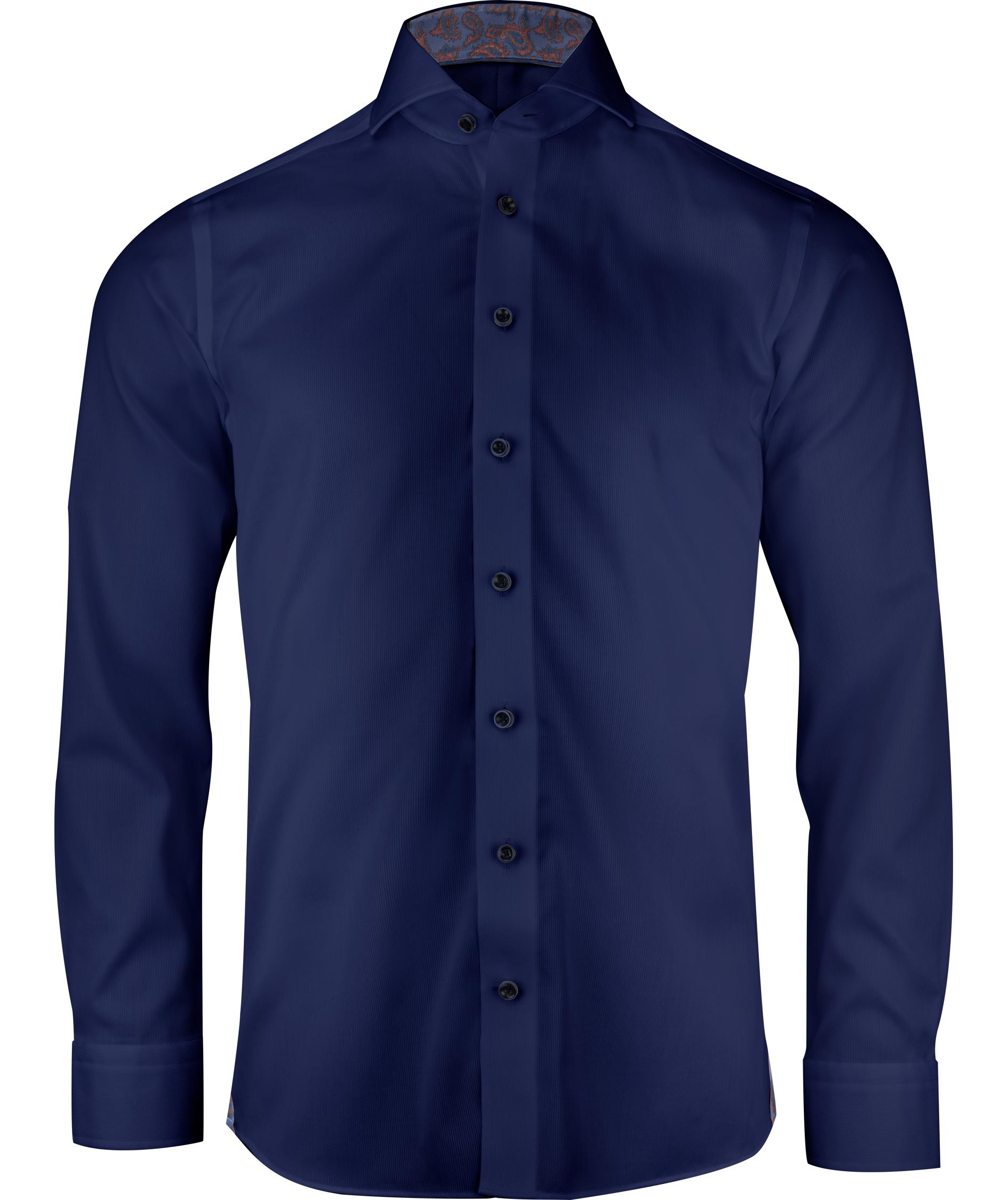 J. Harvest & Frost Twill Purple Bow 146 regular fit skjorta