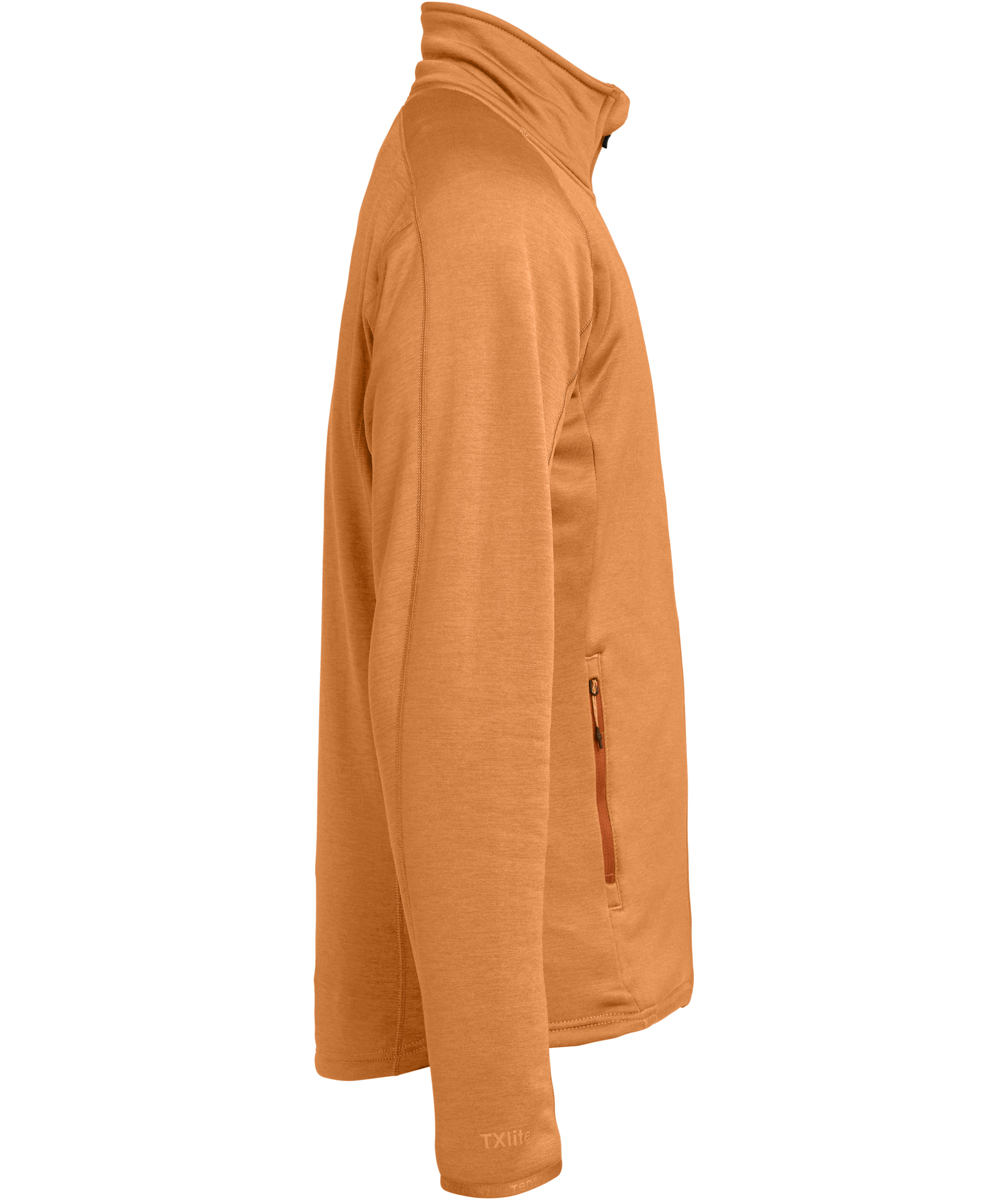 Tenson TXlite cardigan, M&ouml;rk Orange, large image number 4