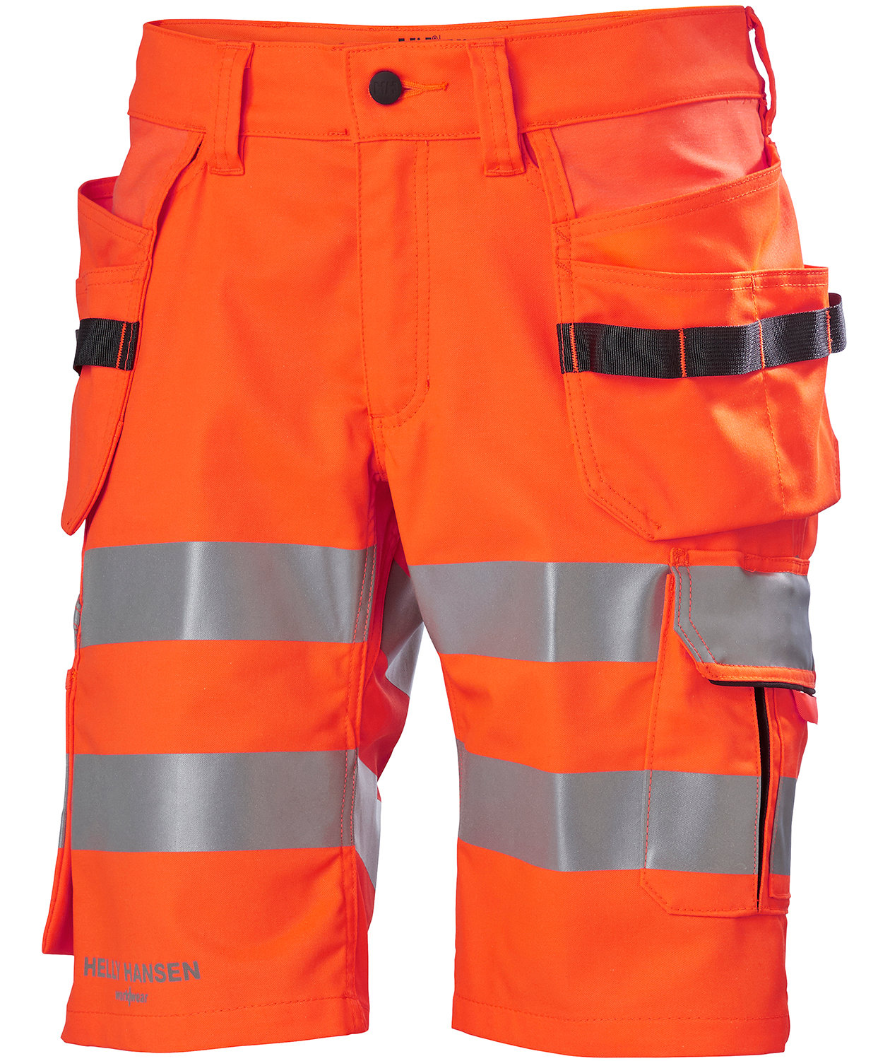 Helly Hansen Alna 2.0 h&aring;ndv&aelig;rkershorts, Hi-vis Orange/charcoal