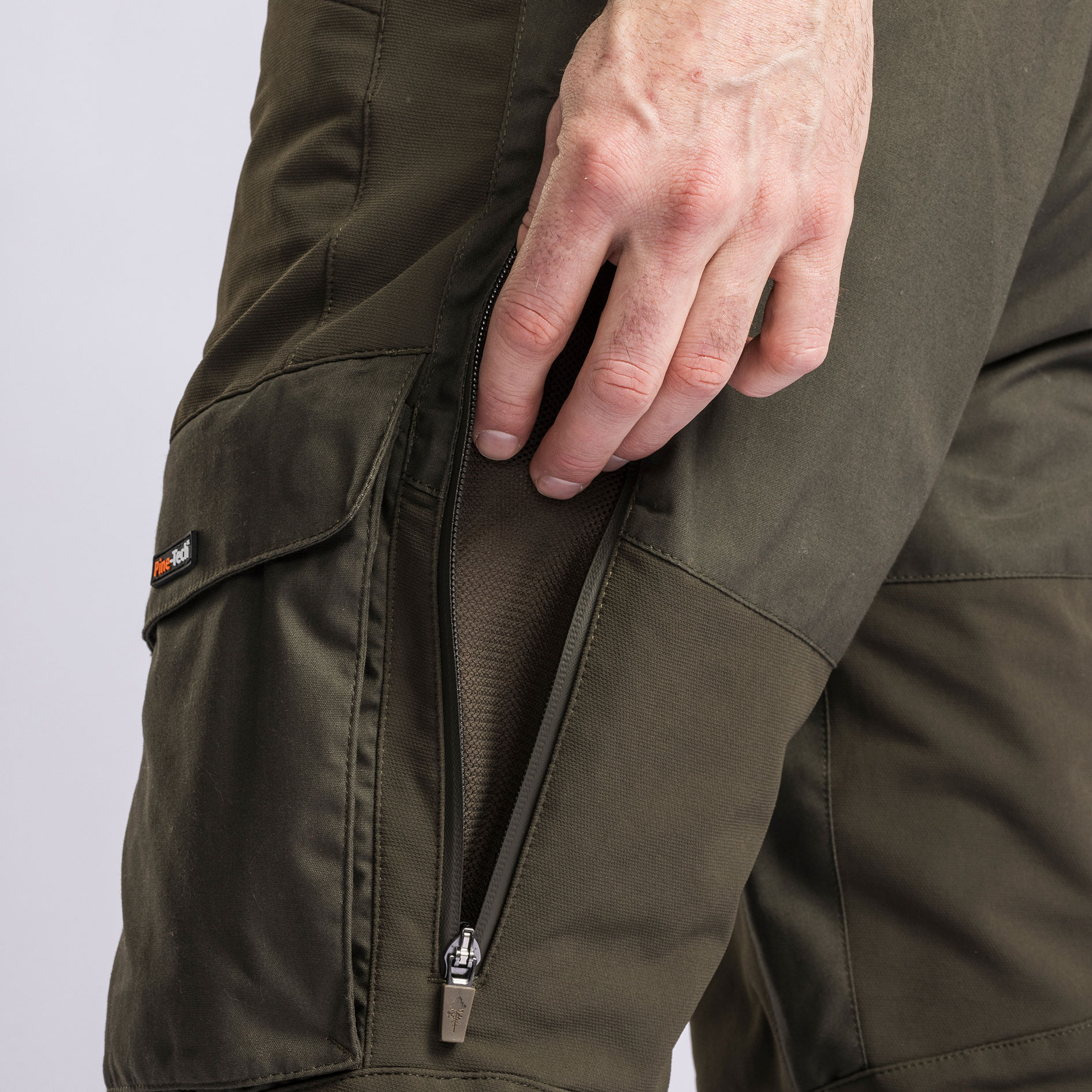 Pinewood Dog Sports Trainer Extreme bukser, Moss green, large image number 9