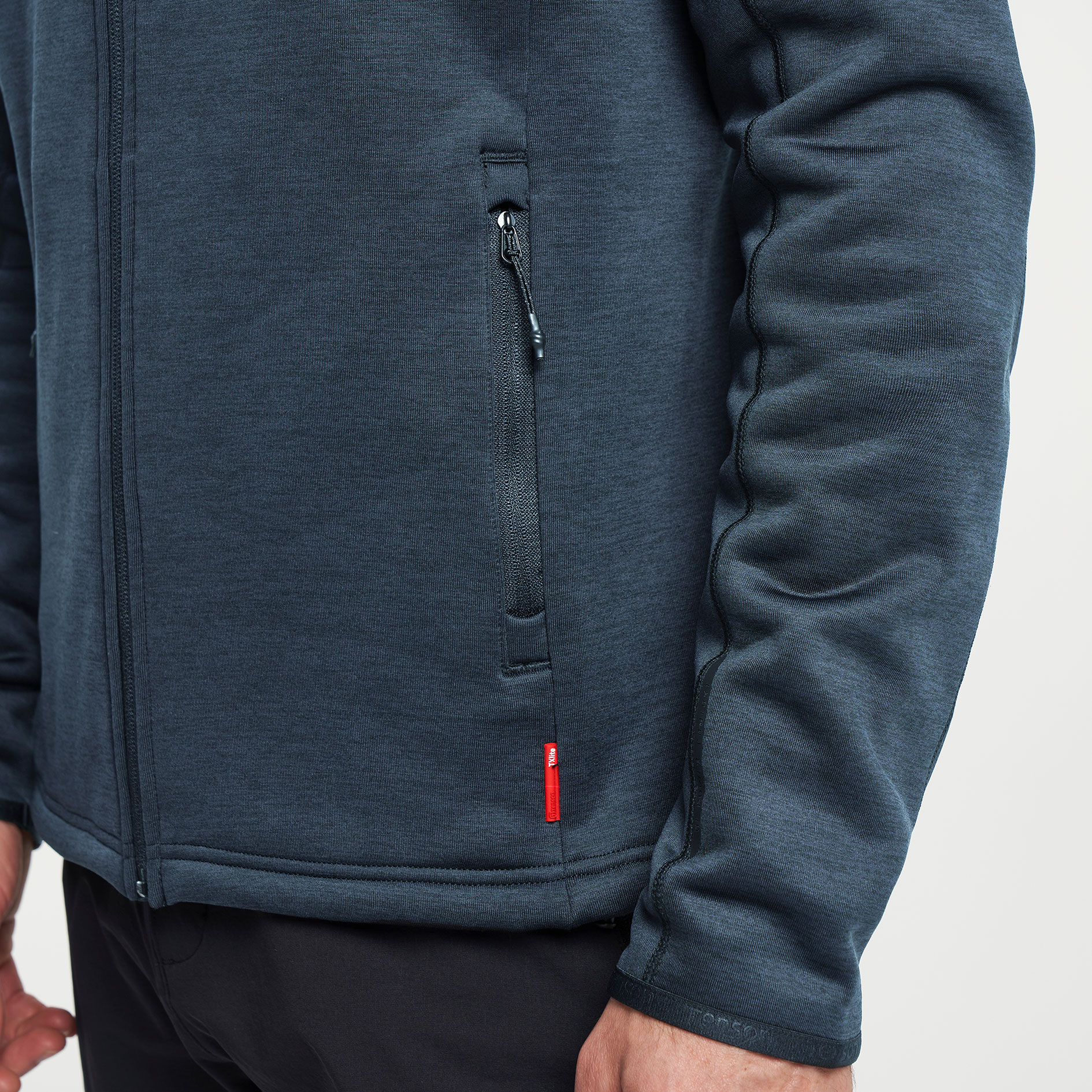 Tenson TXlite cardigan, Dark blue, large image number 5