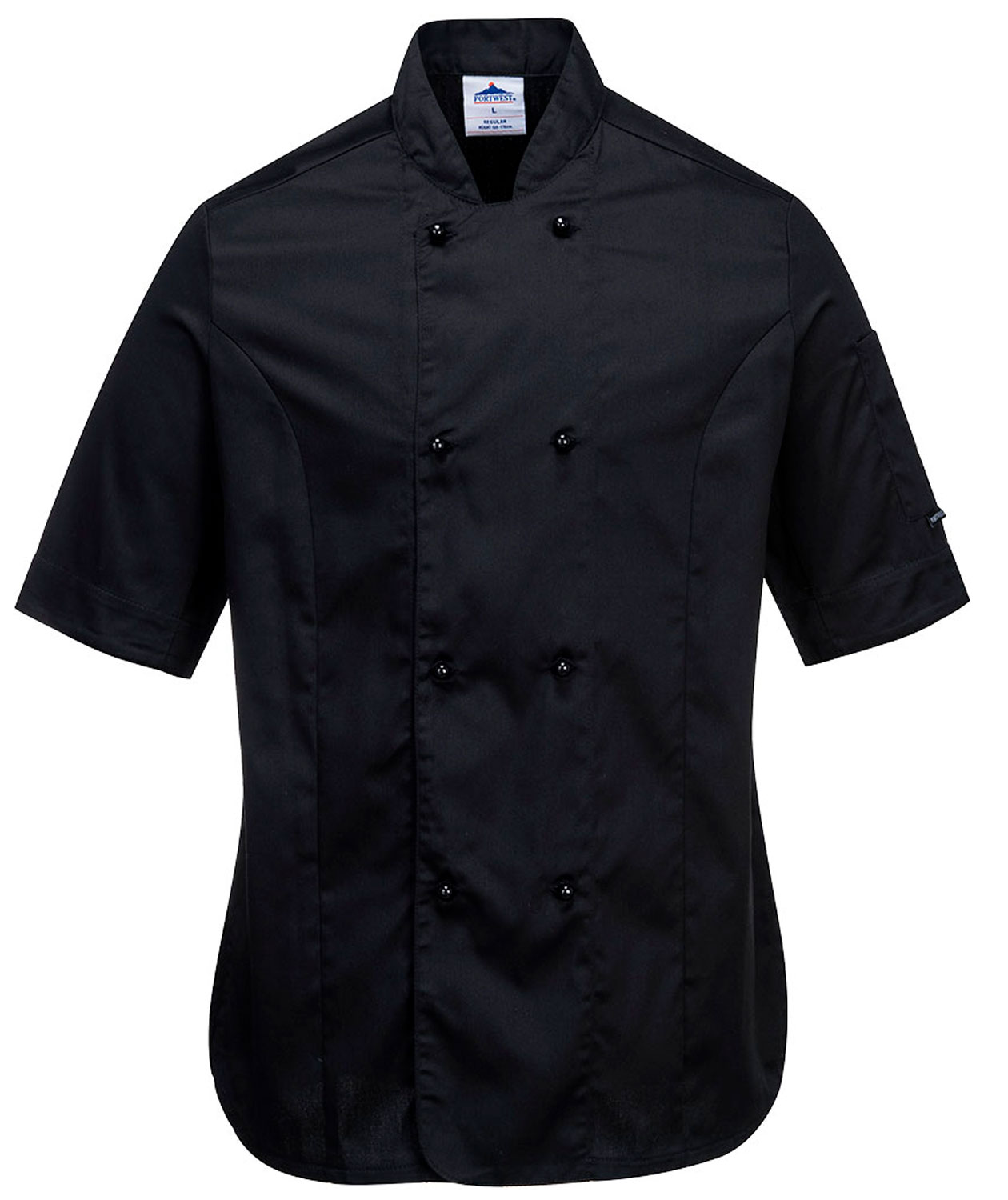 Portwest Rachel kockjacka dam, Svart