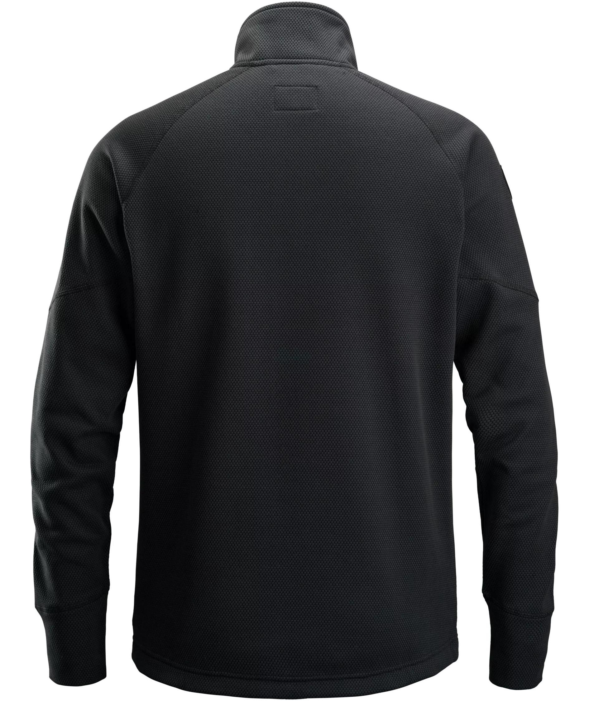 Snickers FlexiWork fleece cardigan 8042, Black, large image number 2