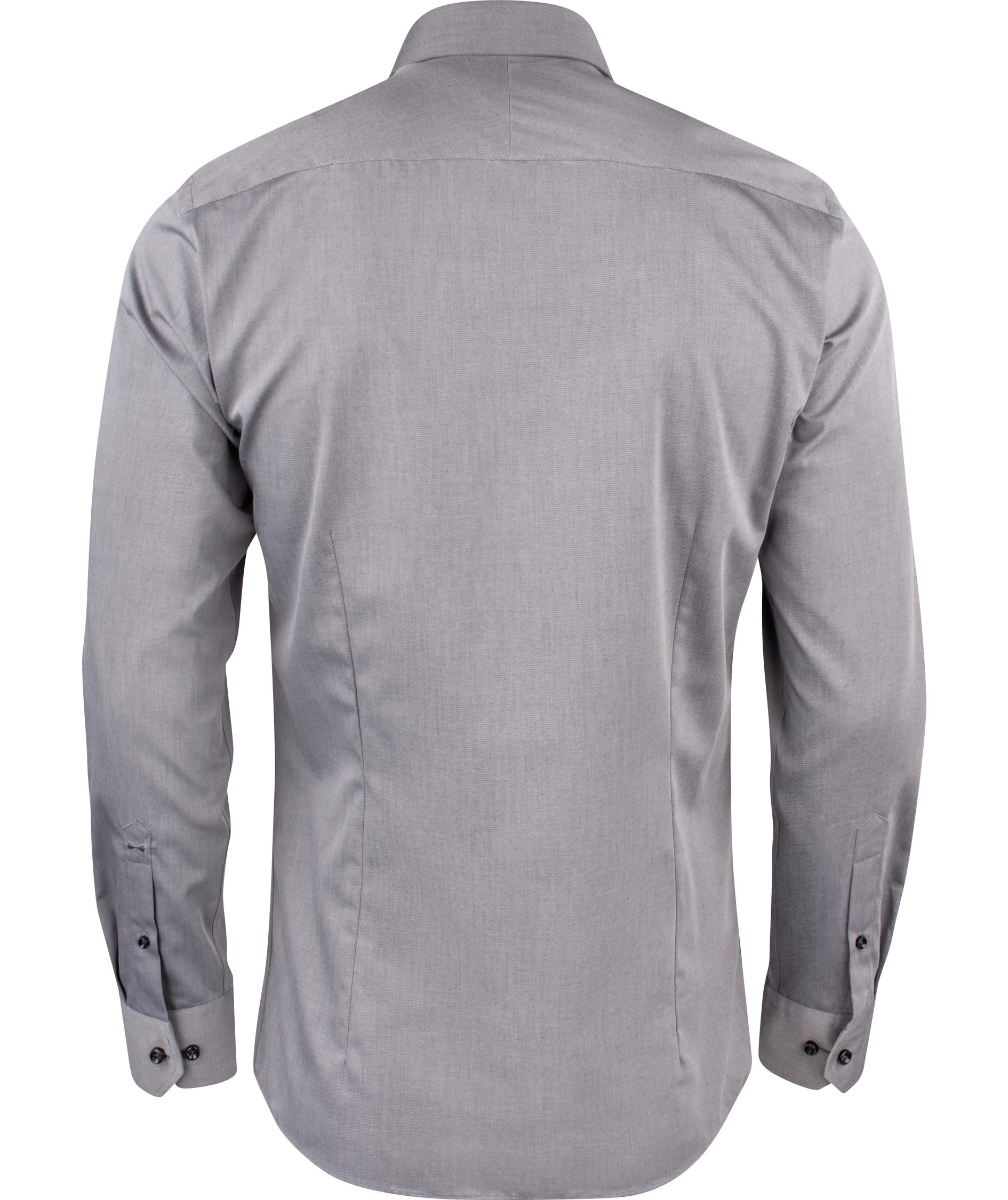 J. Harvest & Frost Twill Yellow Bow 50 slim fit shirt