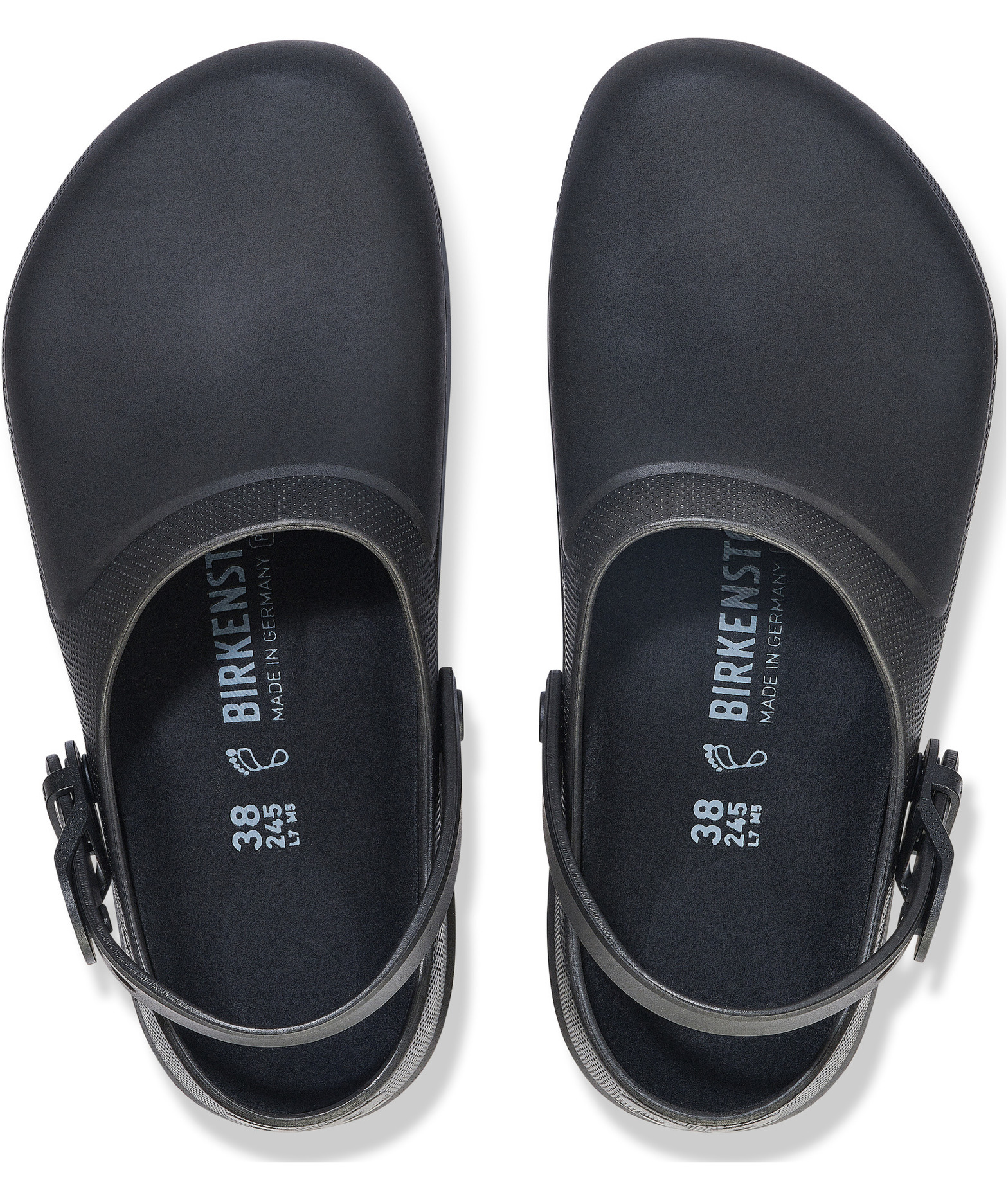 Birkenstock Birki Air 2.0 Regular Fit tr&auml;skor, Black