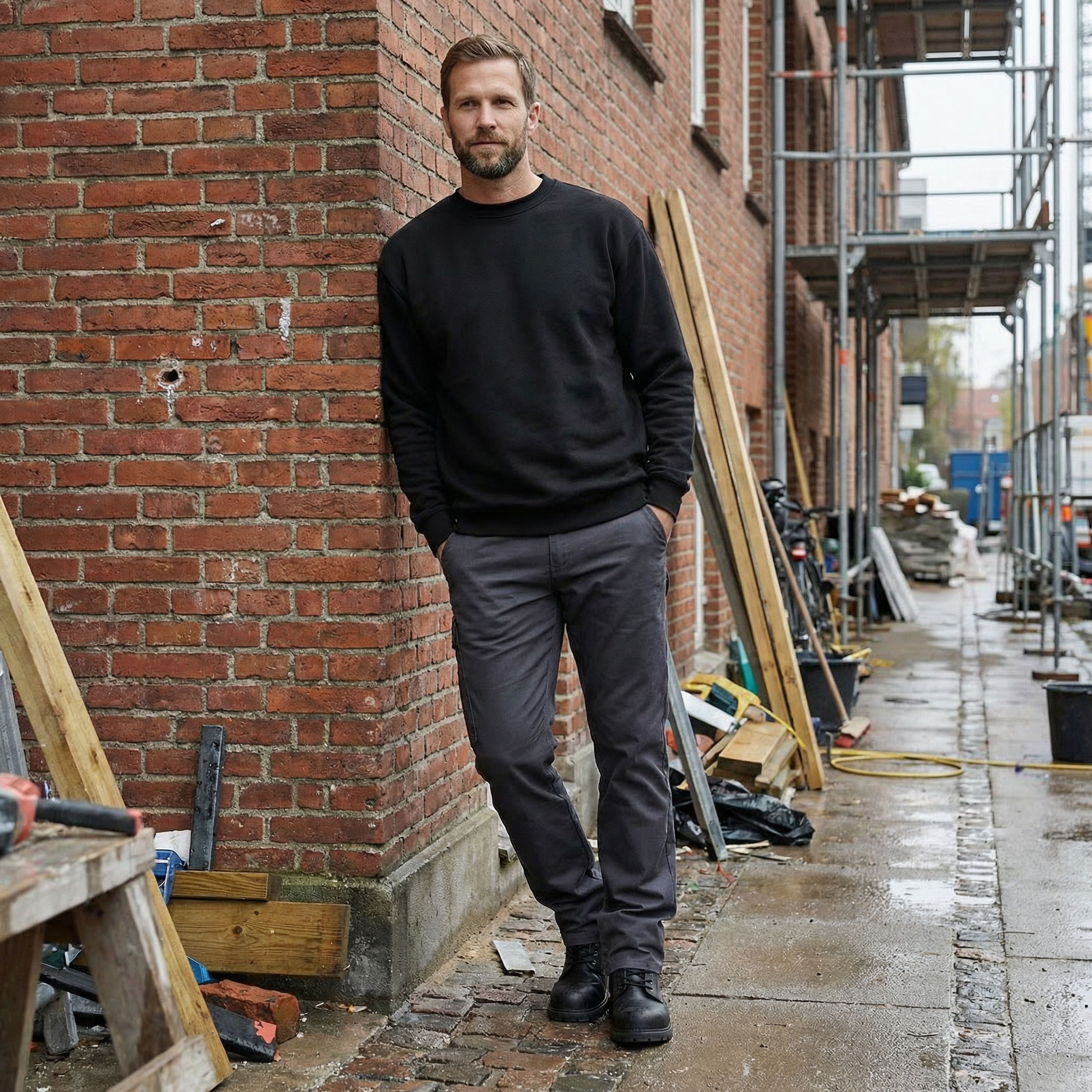 ID Classic Game Sweatshirt, Sort, large image number 1