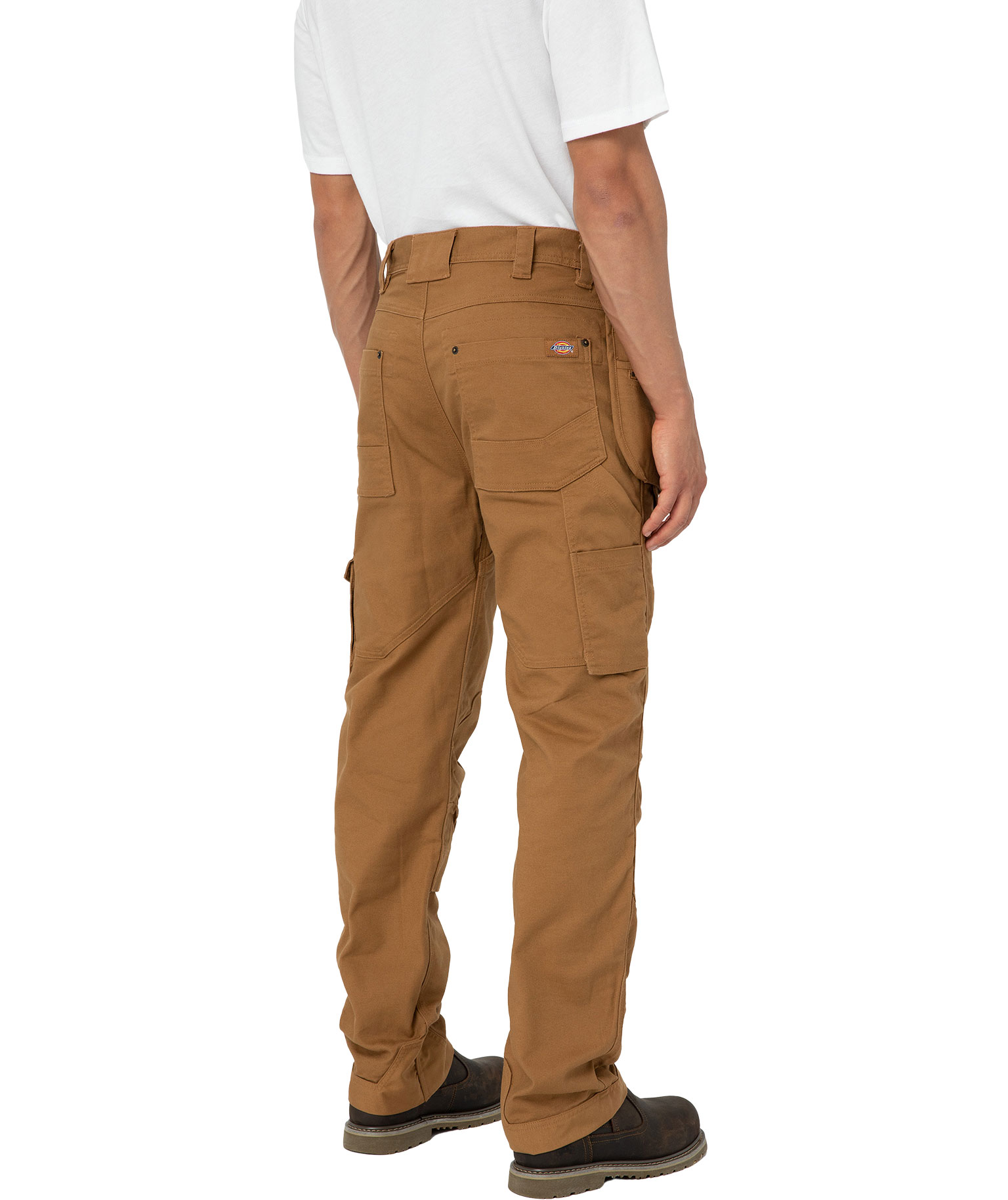 Dickies TechDuck craftsman trousers, Rinsed Brown Duck, large image number 5