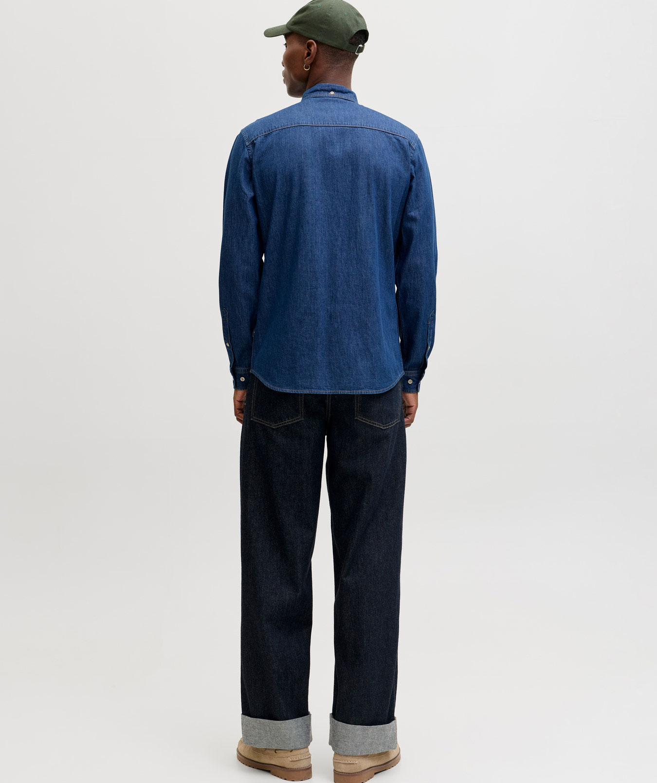 Jack & Jones JJEBROOK JJOXFORD AKM 990 skjorte, Medium Blue Denim, large image number 2