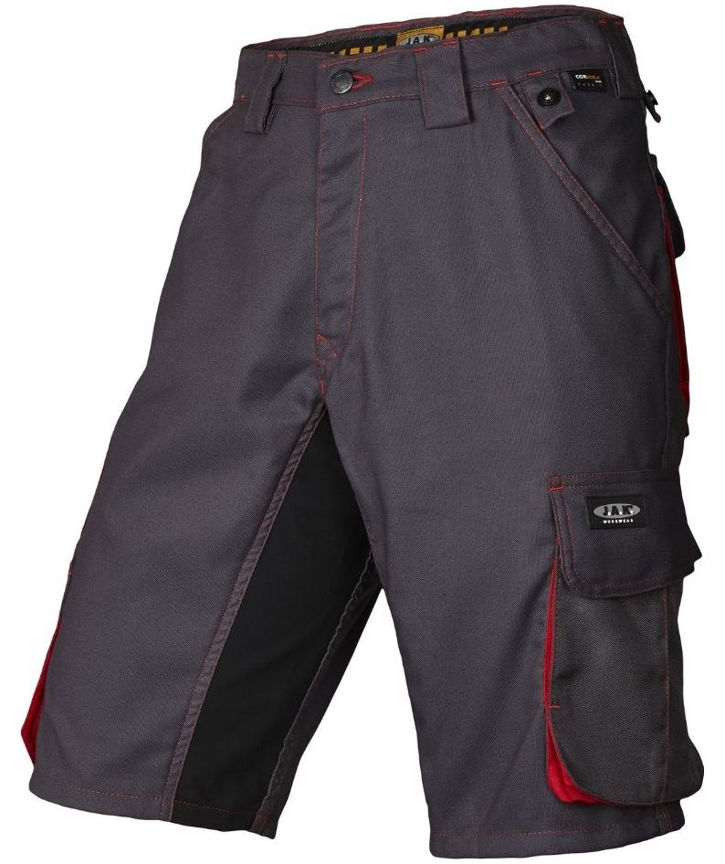 Grey/Red