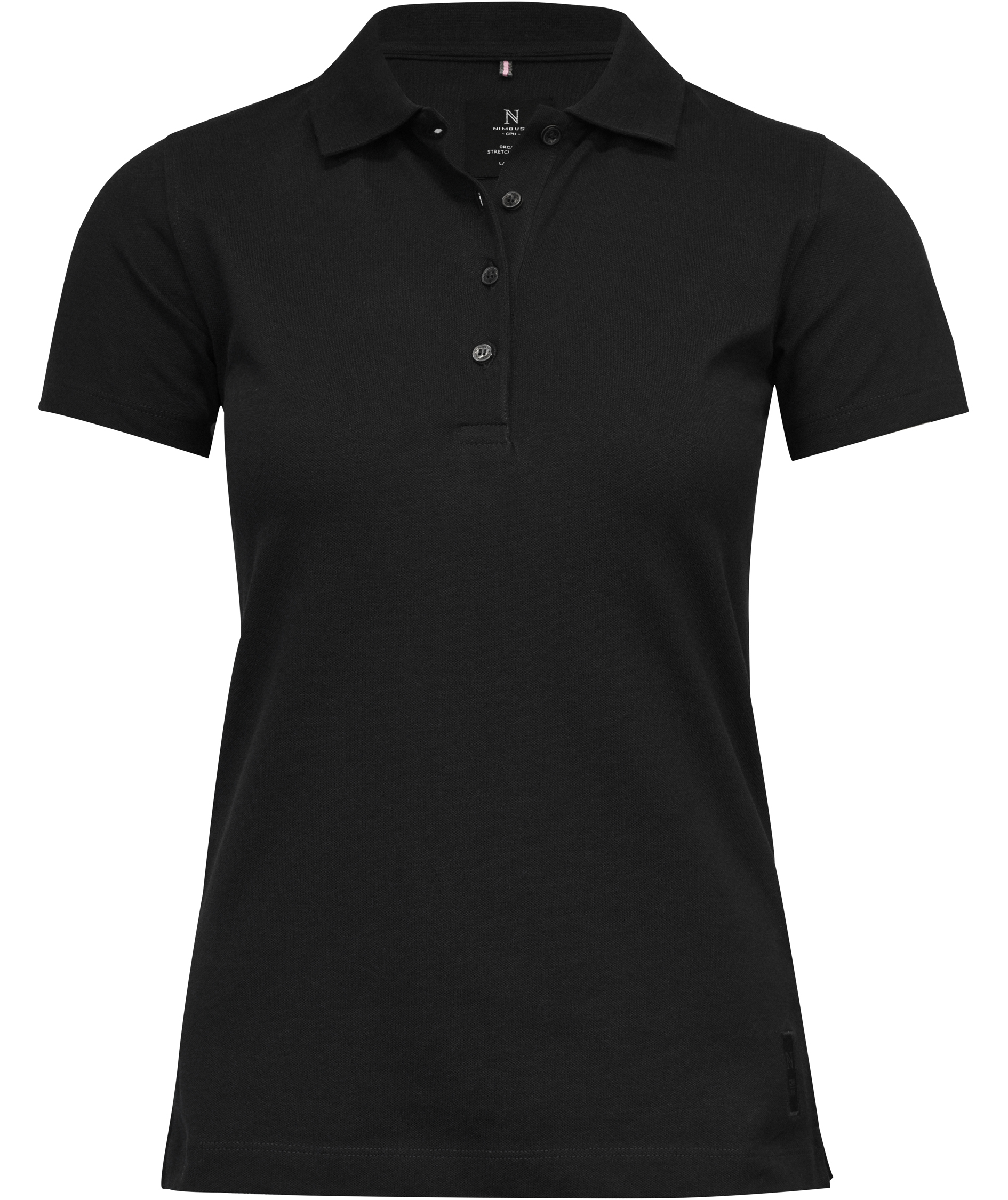 Nimbus Harvard Classic dame polo T-shirt, Sort