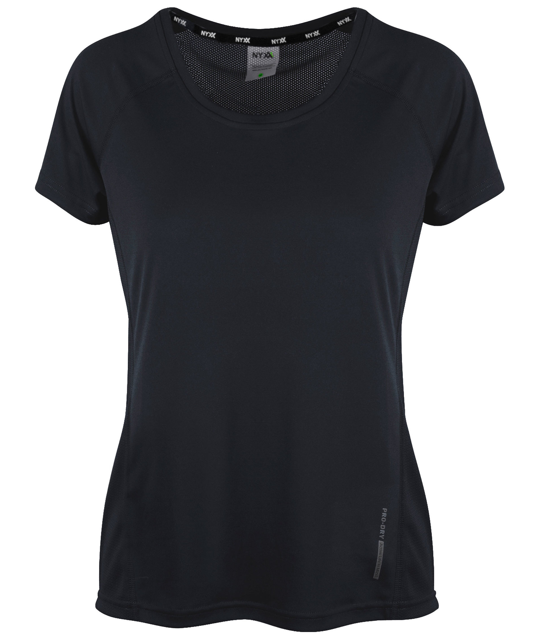 NYXX Run T-shirt dam, Svart, Svart, swatch
